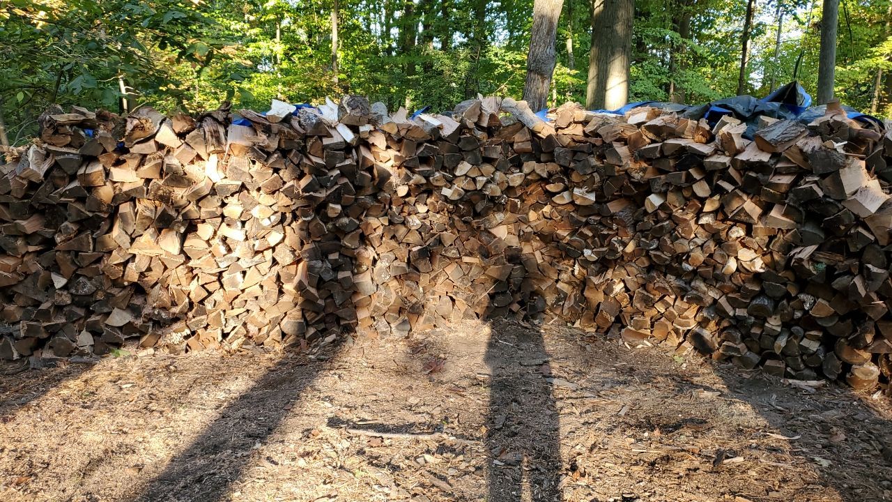 Firewood Delivery  using Seasoned Firewood by Mike Jones & Sons Tree Service LLC 