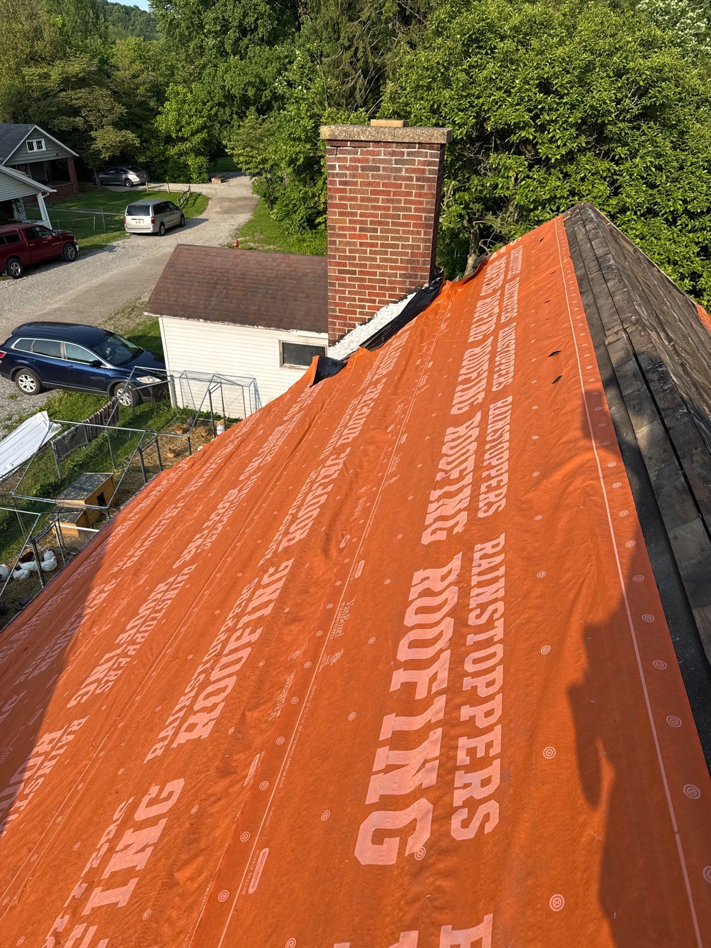 Residential Roofing Installation using Metal by Rainstoppers Roofing