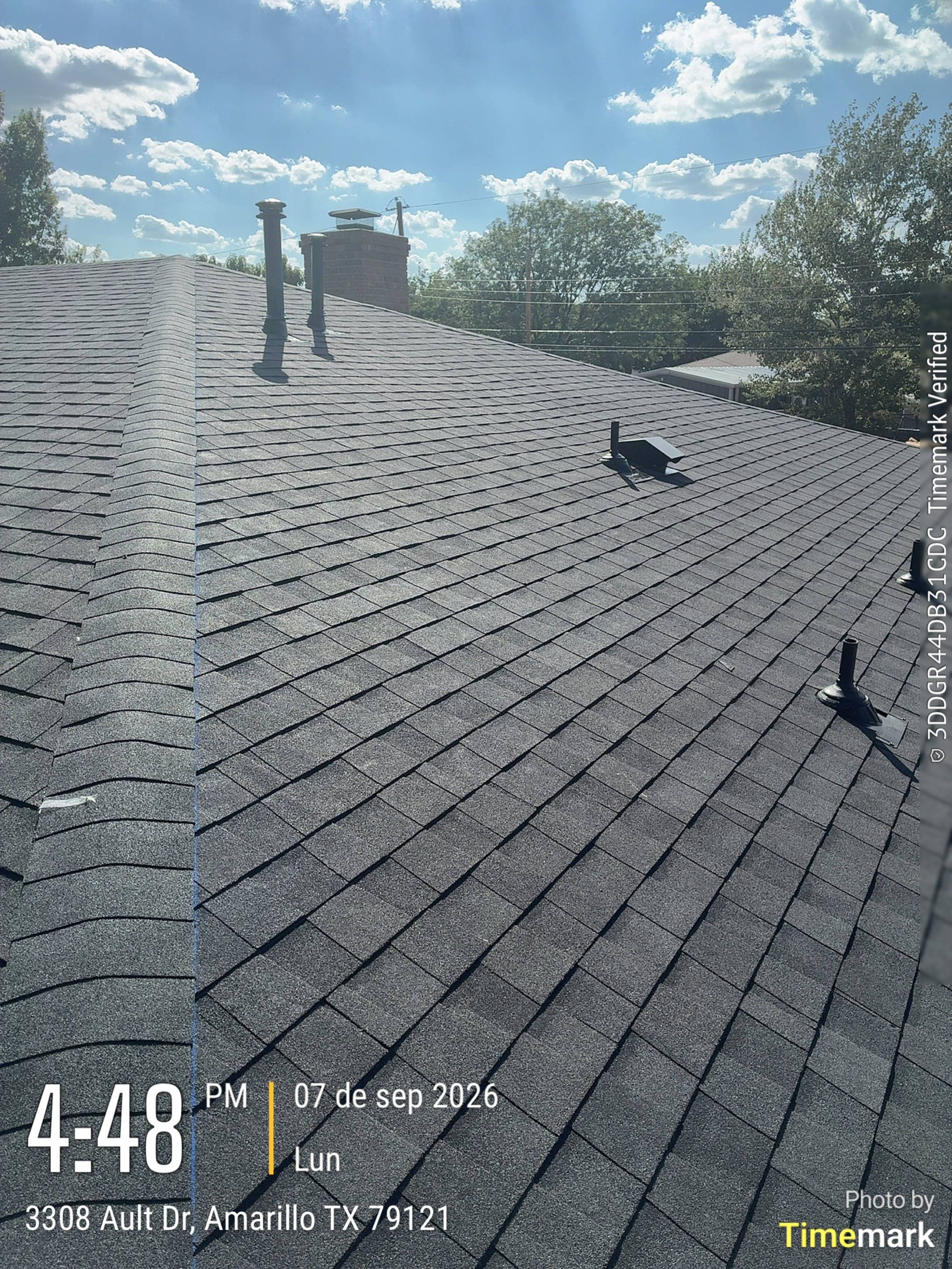 Architectural Shingle Roof Replacement and Gutter Upgrades in Amarillo by Cool Roofs