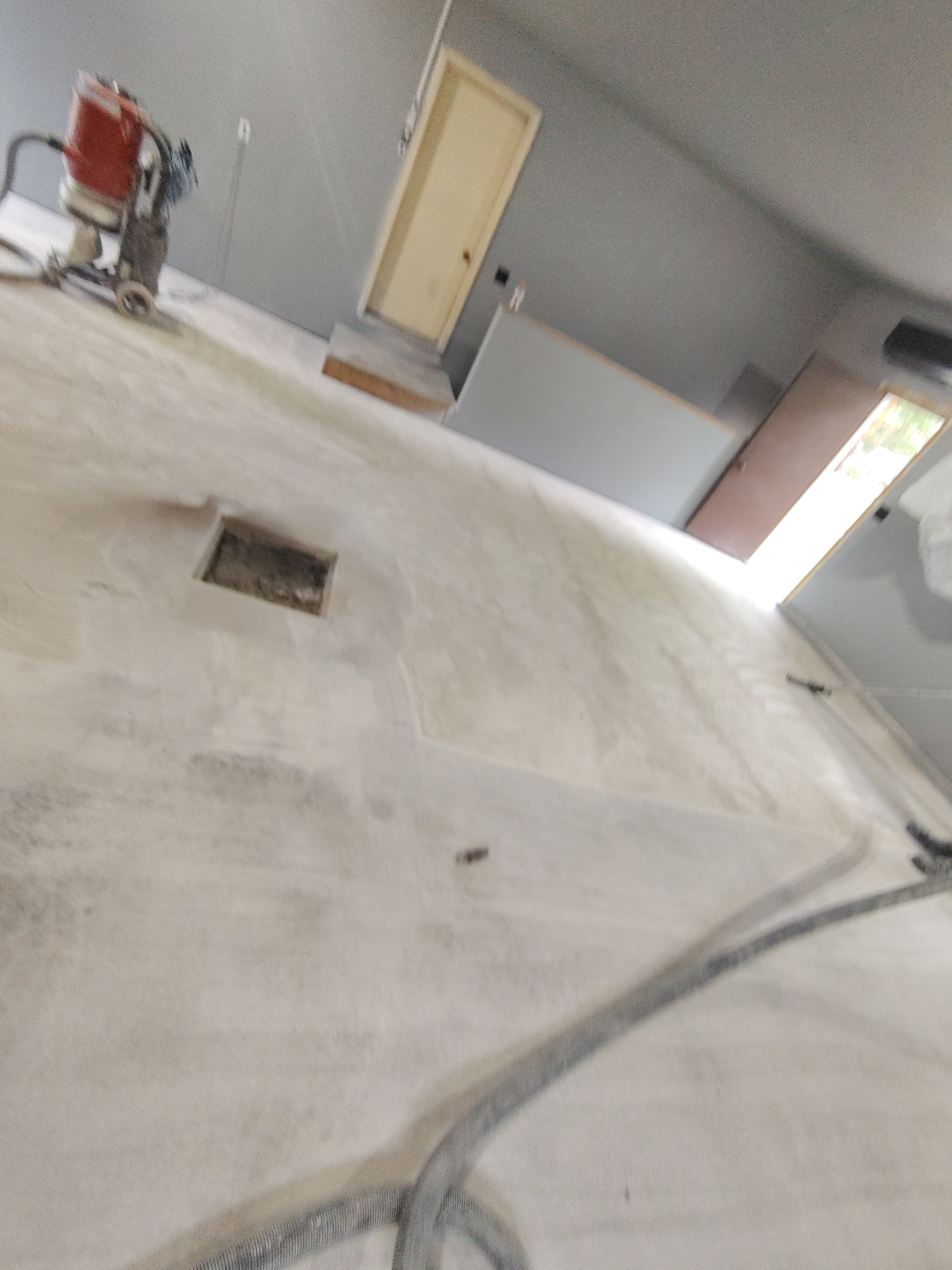Garage Floor Concrete Coating and Surface Restoration in Colman by Select Painting, Coatings & Garage Cabinets