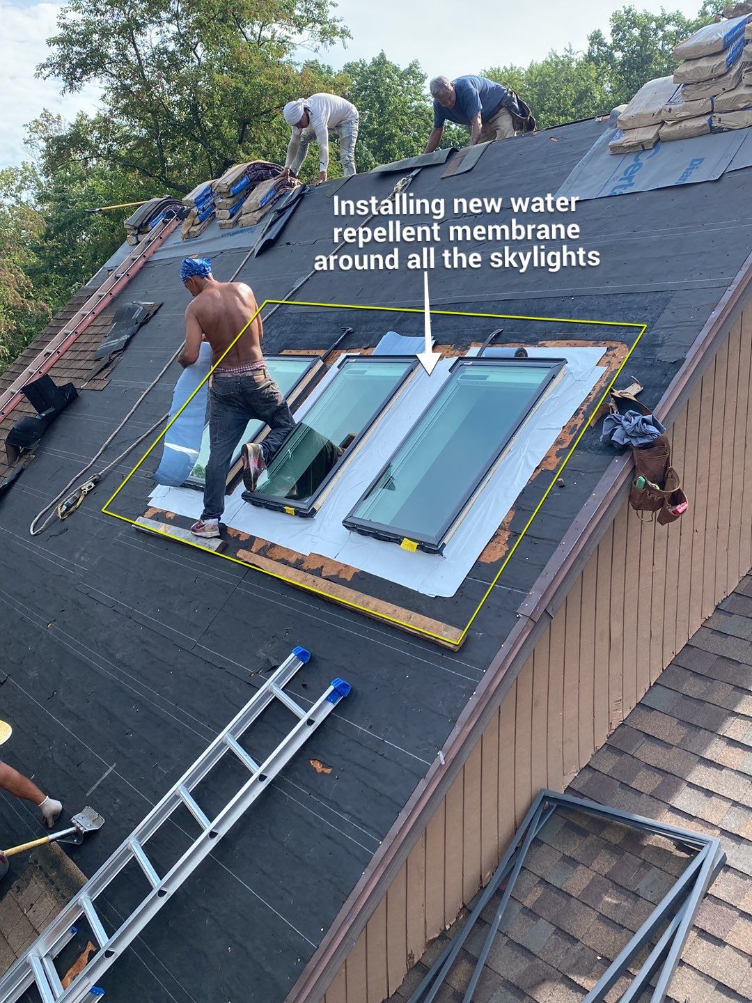 New Shingle Roof, New Skylights, New Windows, Repair T-1 11 panels by Alpha Design Services