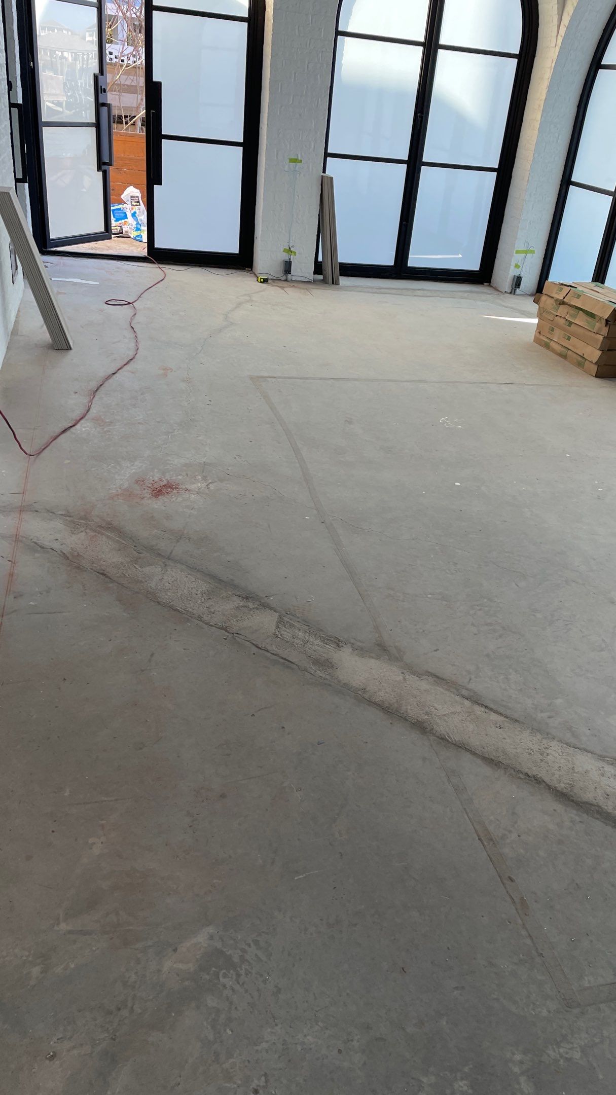 Instant Transformation of this Beautiful Sunroom by Footprints Floors of Coastal Carolina