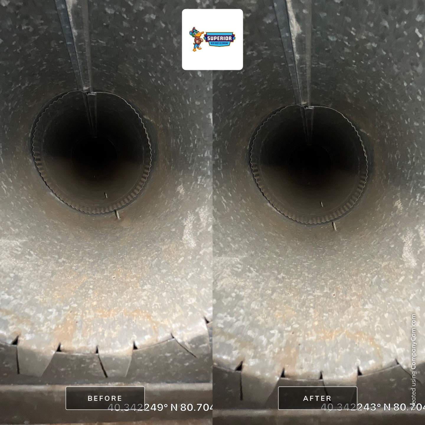 Air Duct Cleaning With a Vacuum Truck in Wintersville, OH by Superior Air Duct Cleaning