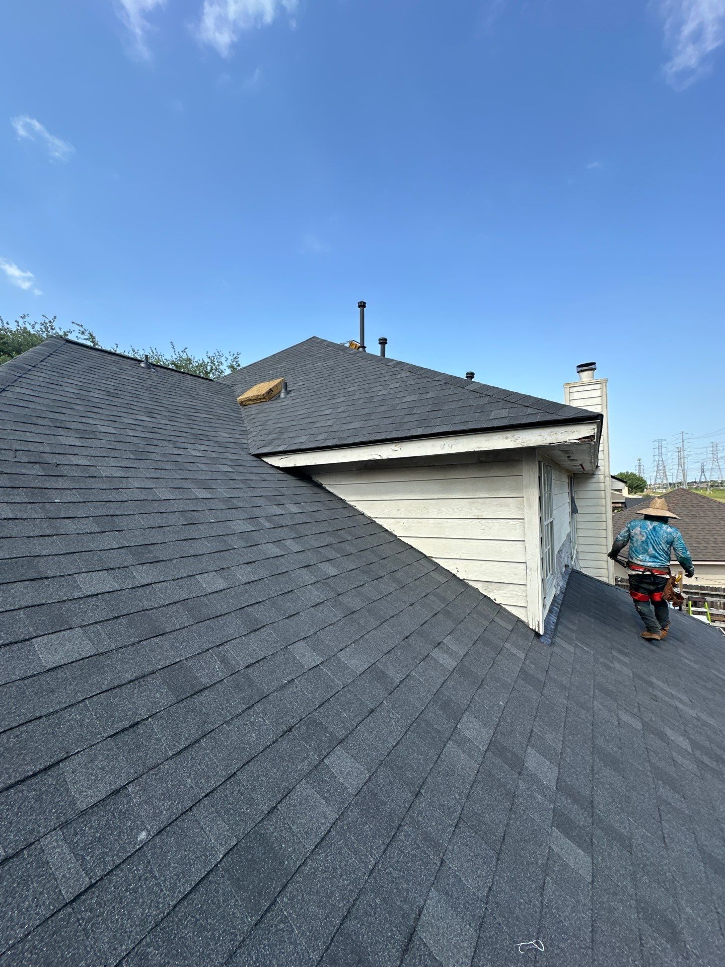 Project in Deer Park by Motion Roofing