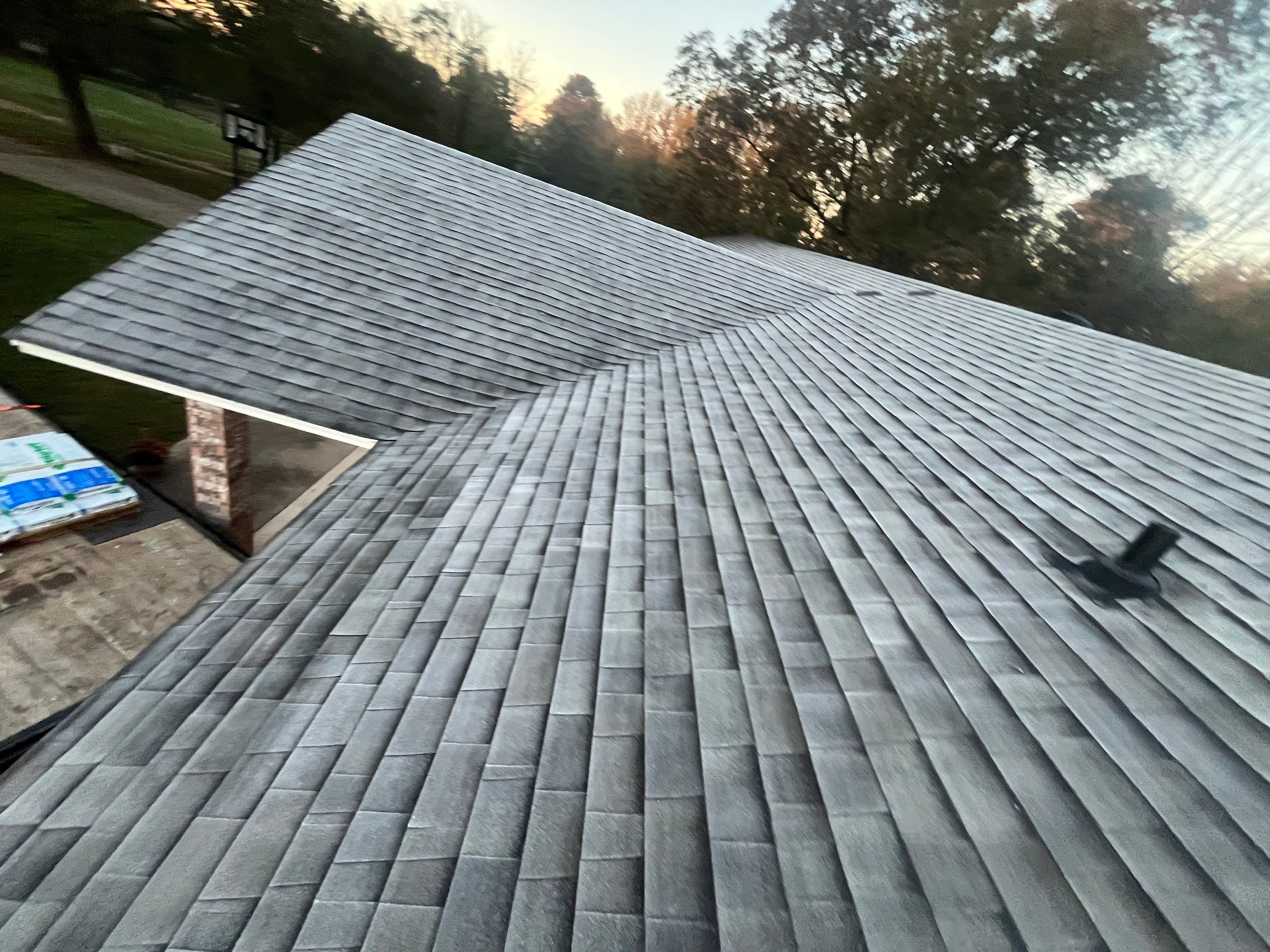 Residential Roofing Repair using Malarkey Vista: Storm Gray by Hostetler Roofing