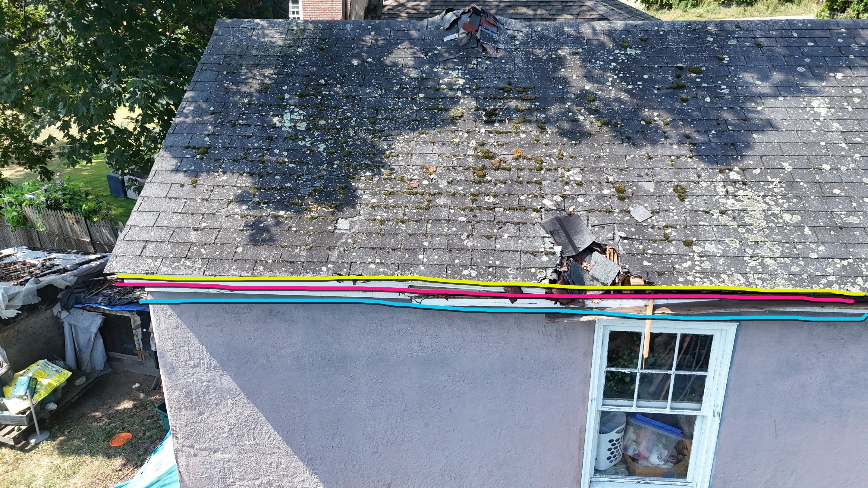 Garage Roof Replacement & Trim Repair by Mighty Dog Roofing of Greater Middlesex County
