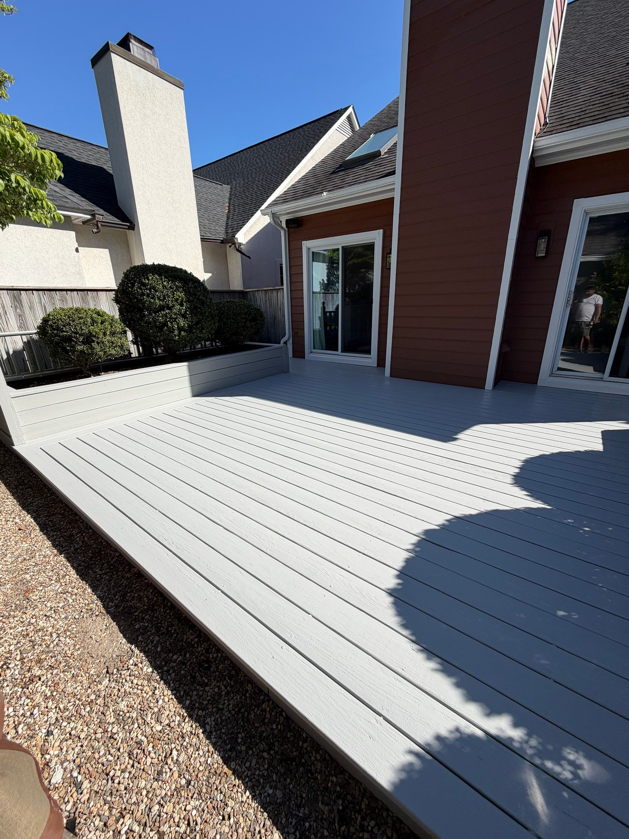 Deck and Fence Powerwash and Staining in Richmond, VA by Graystone Group