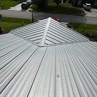24ga 1" Nail-Strip Mill Finish by Total Roofing System The Metal Roof Experts