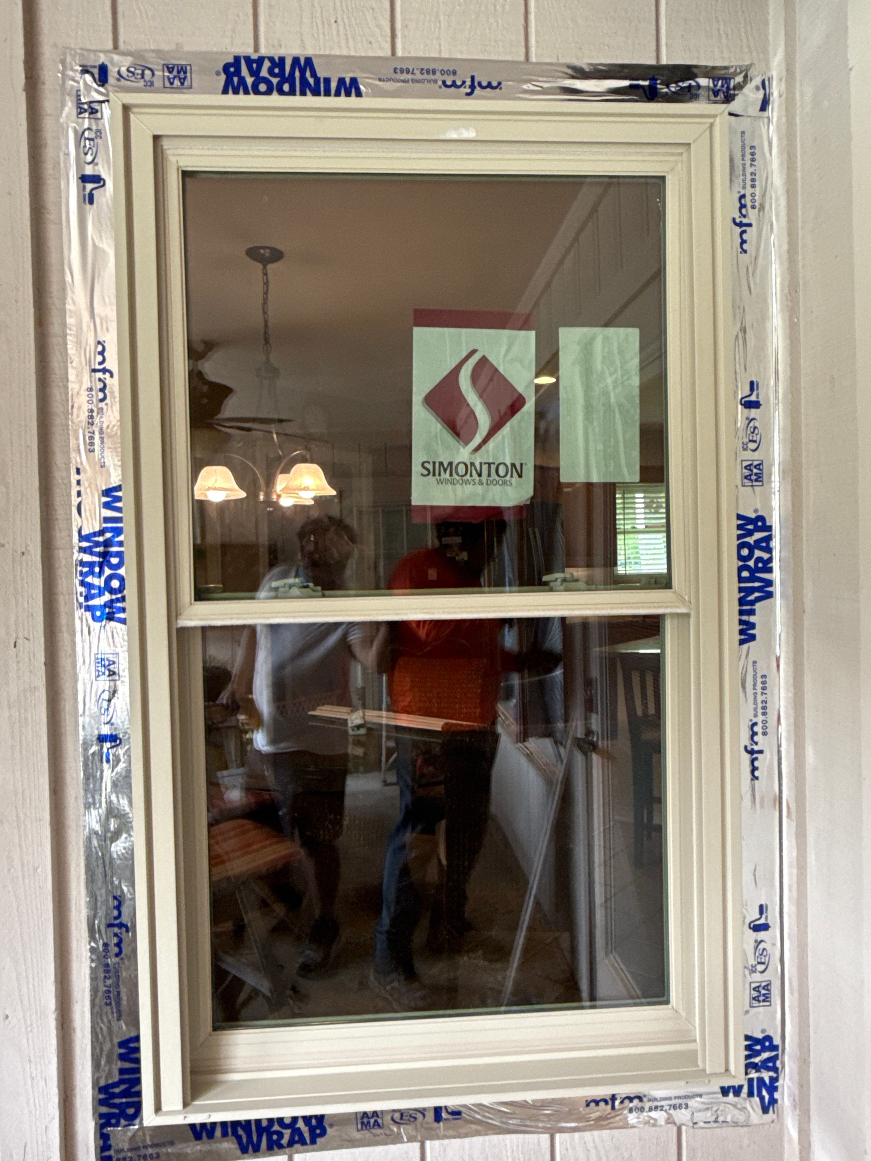 Impact windows brick install by Bayfront Roofing and Construction
