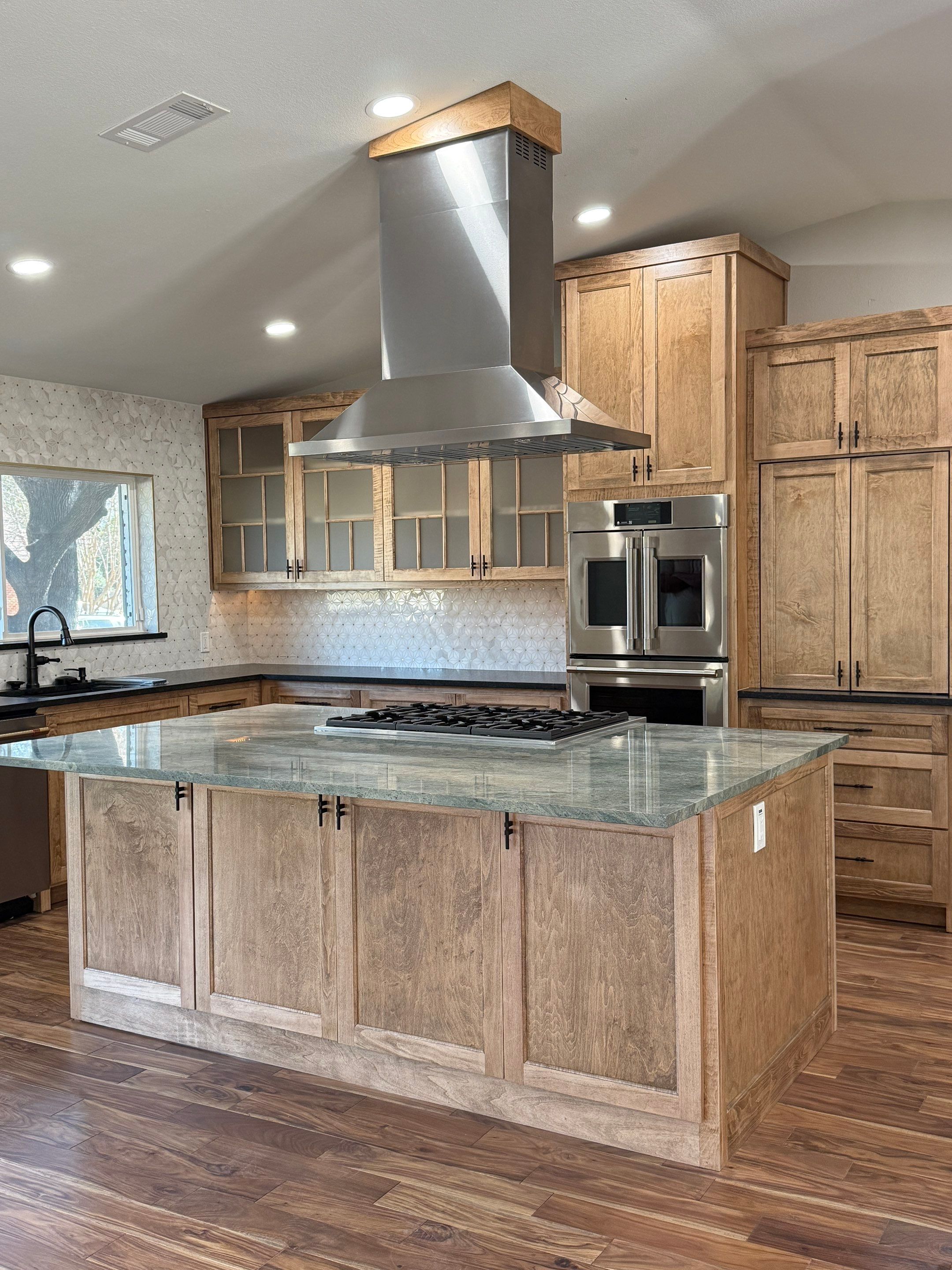 Custom Kitchen Remodel & Load Bearing Wall Removal: Dallas, TX by C3 Custom Builds