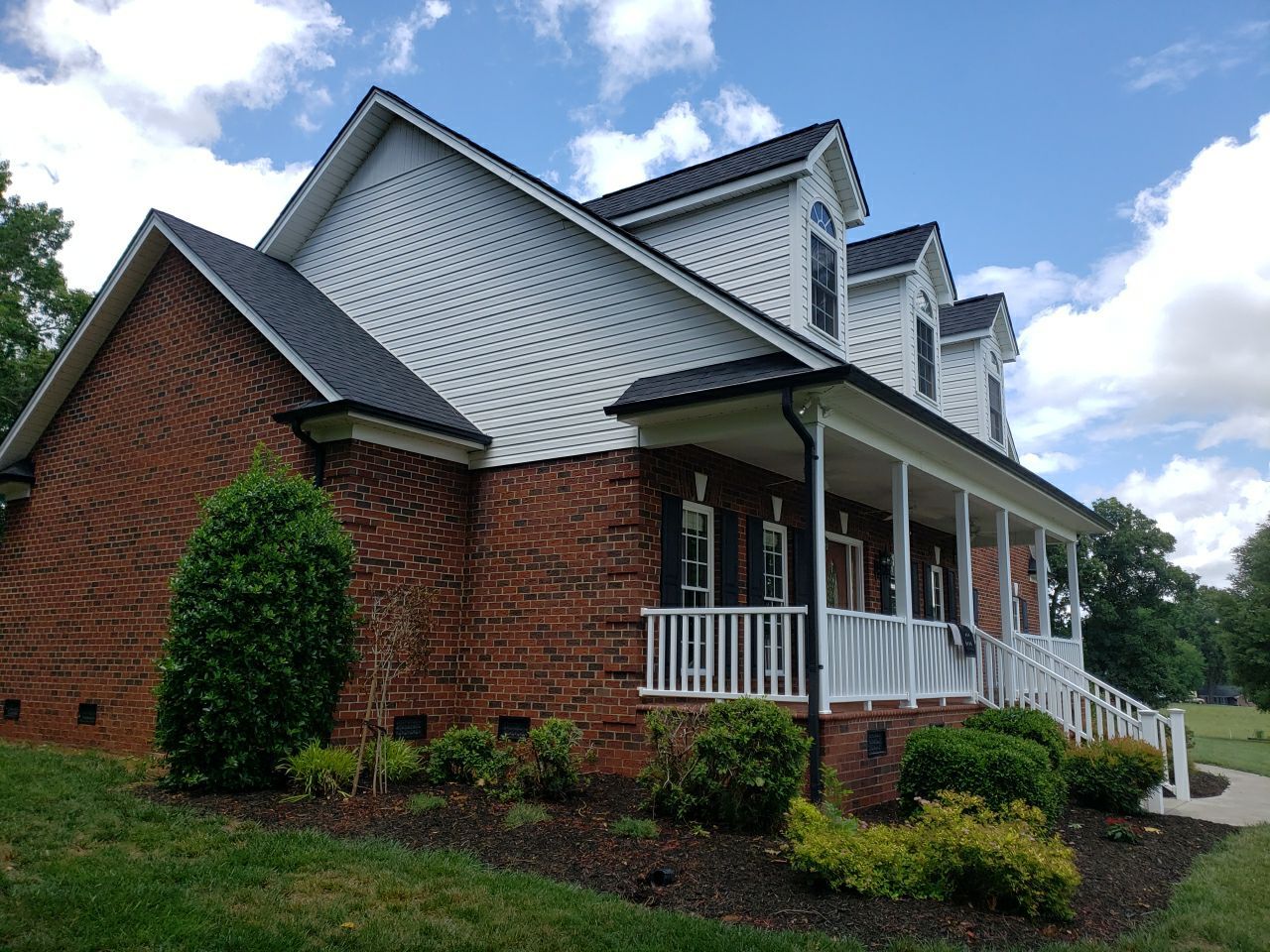 House Wash using cleaner by G&H Home Tech Pros LLC