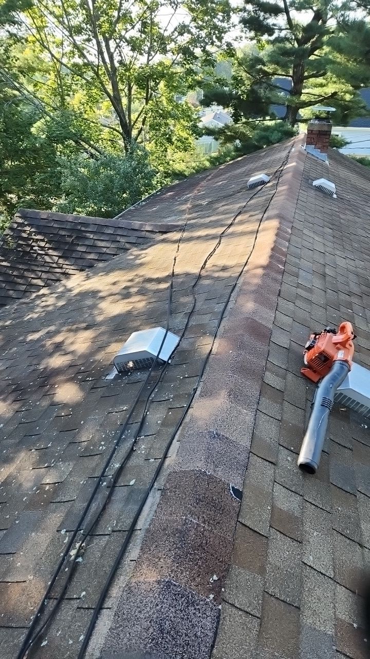 Residential Roofing Installation using Owens Corning Duration Teak by A Plus Exterior