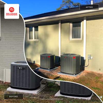 2 Heat Pump Systems Replaced