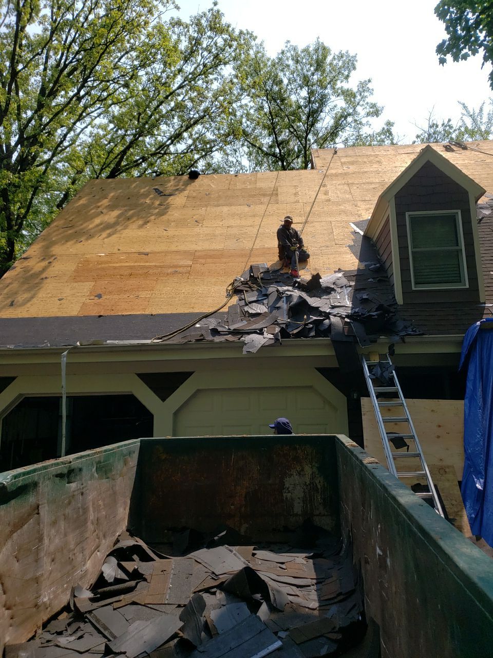 James Hardie Siding Installation, Asphalt Shingle Roof, Aluminum Gutter Replacement  by Custom Installations