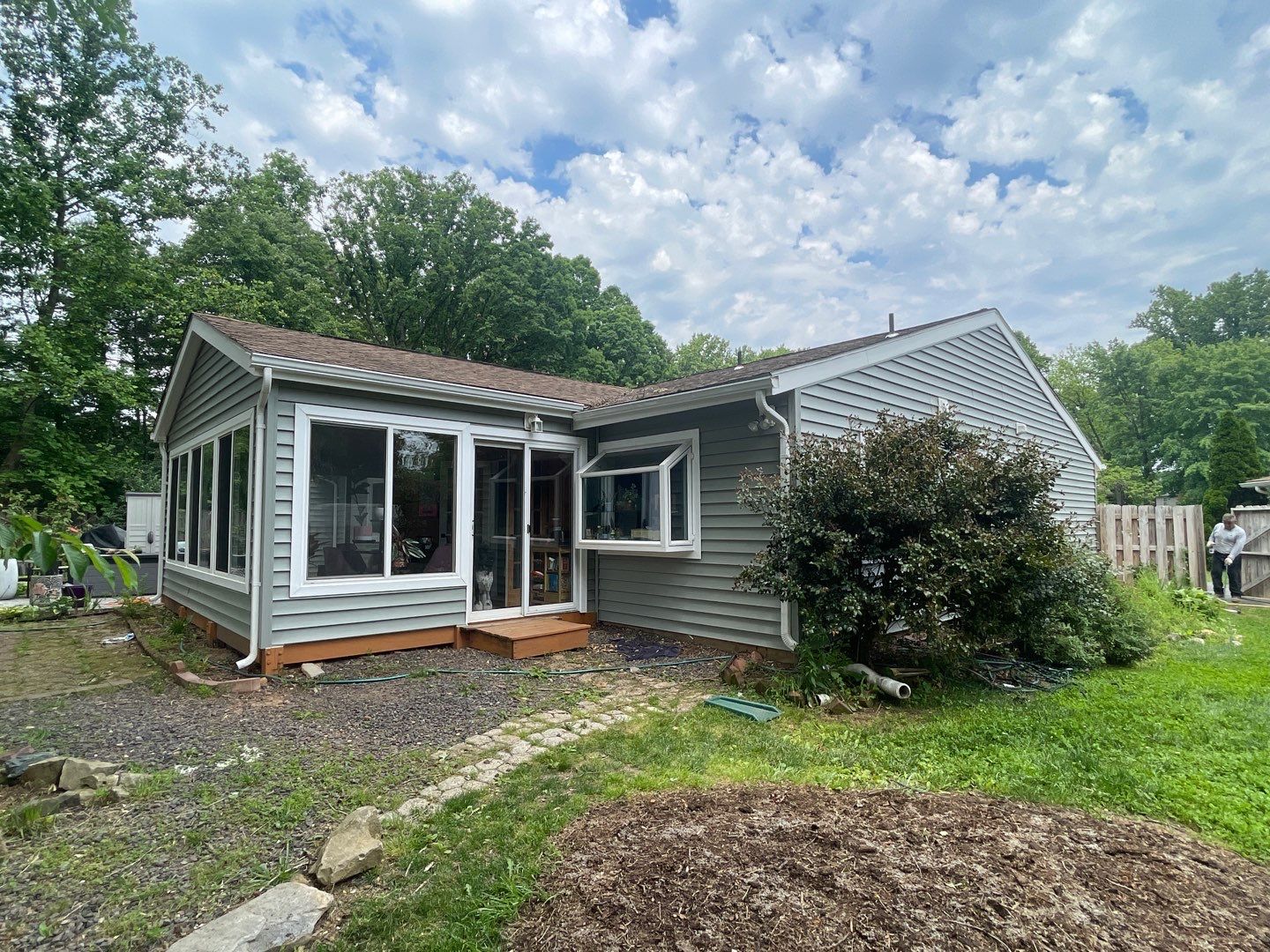Siding Replacement using CertainTeed Vinyl Monogram Siding by RJC General Construction, LLC.