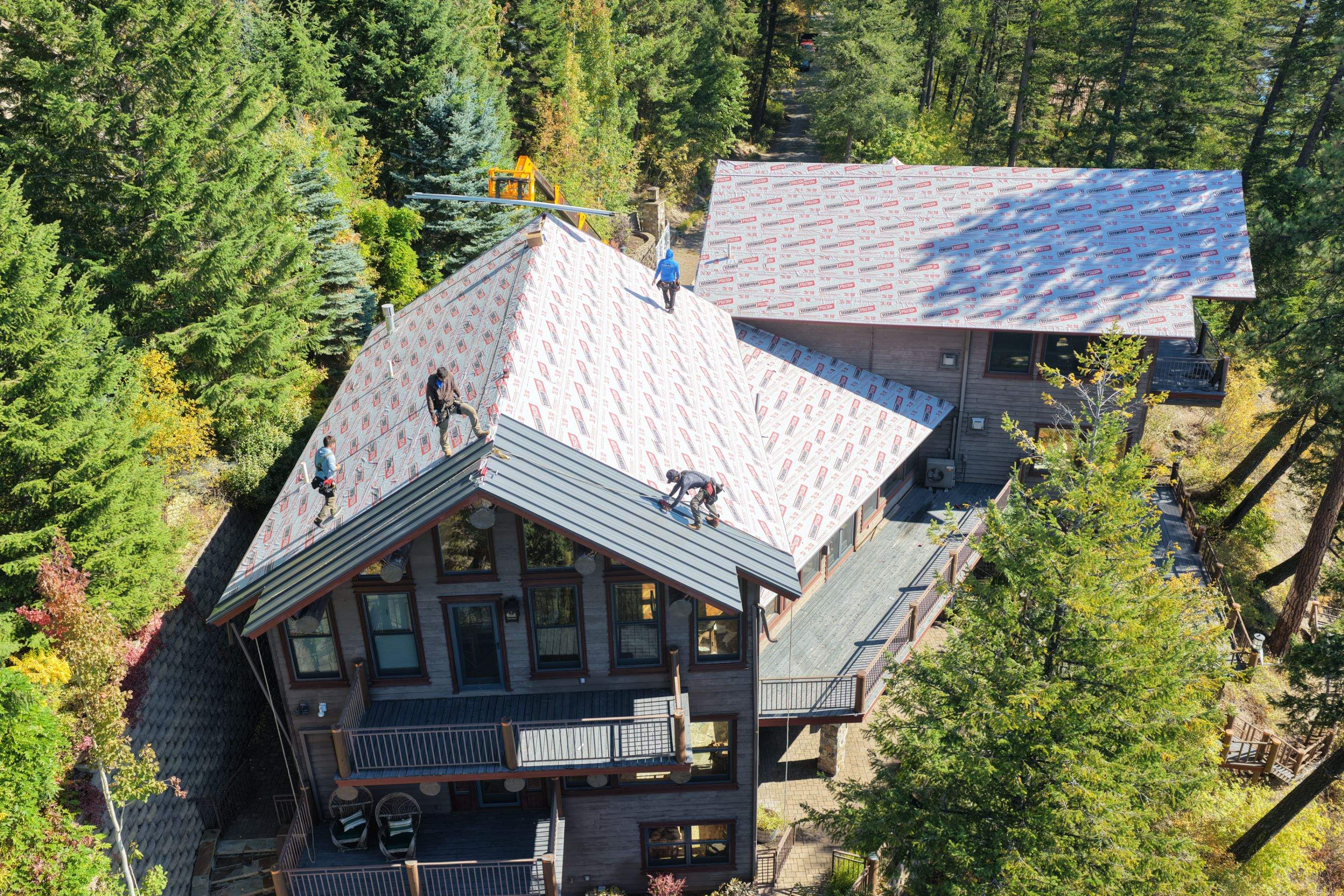16" Mechanical - Dark Gray  by Montana Roofing Solutions