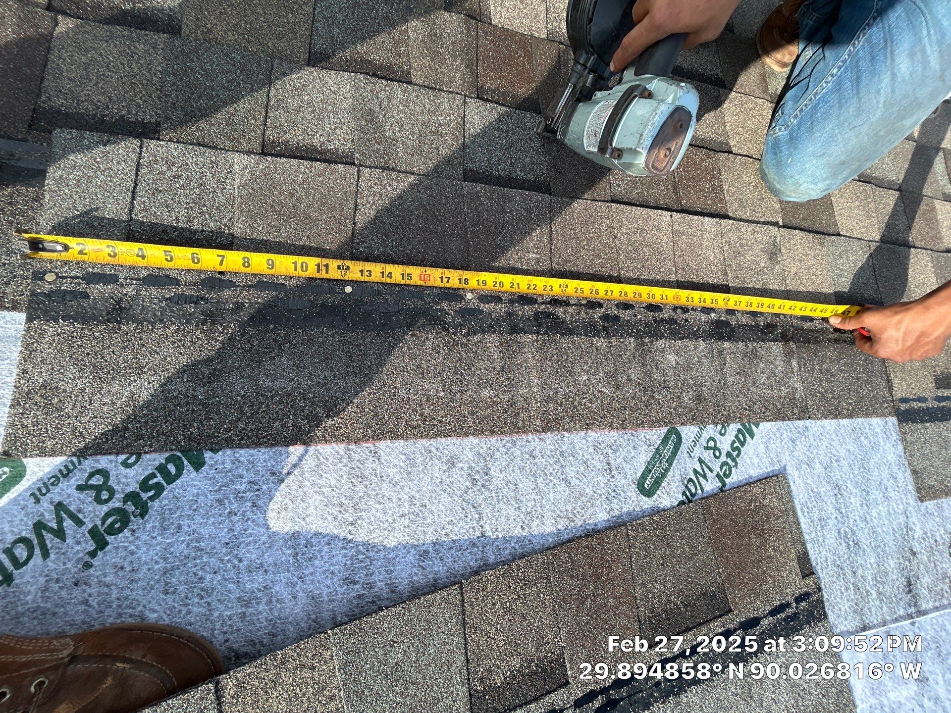 Project in Gretna by Robertson Roofing & Siding Inc