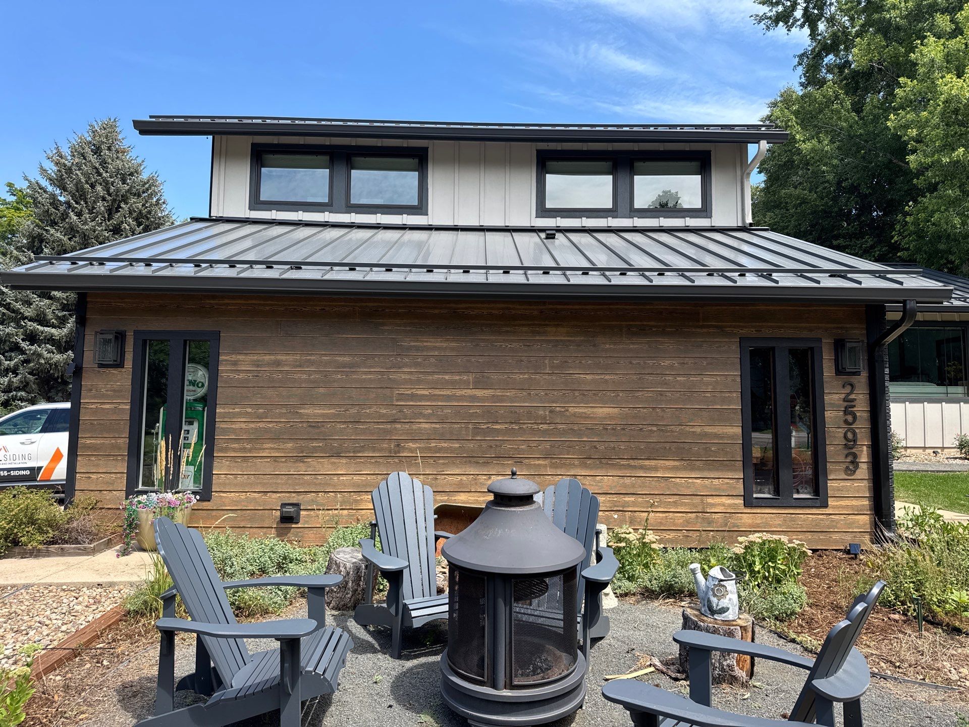 James Hardie Model Home by Ideal Siding Boulder