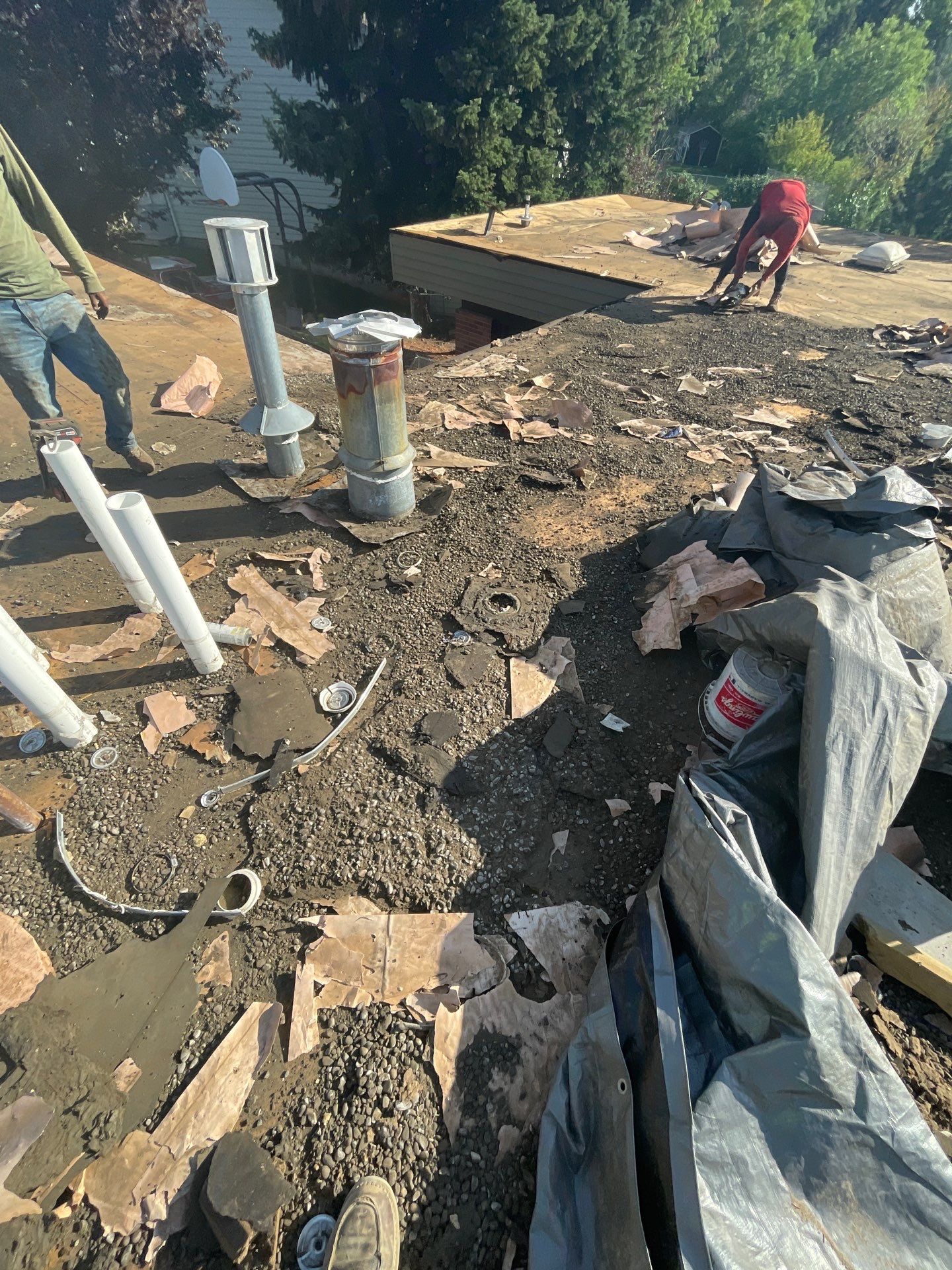 Project in Great Falls by KQC Roofing