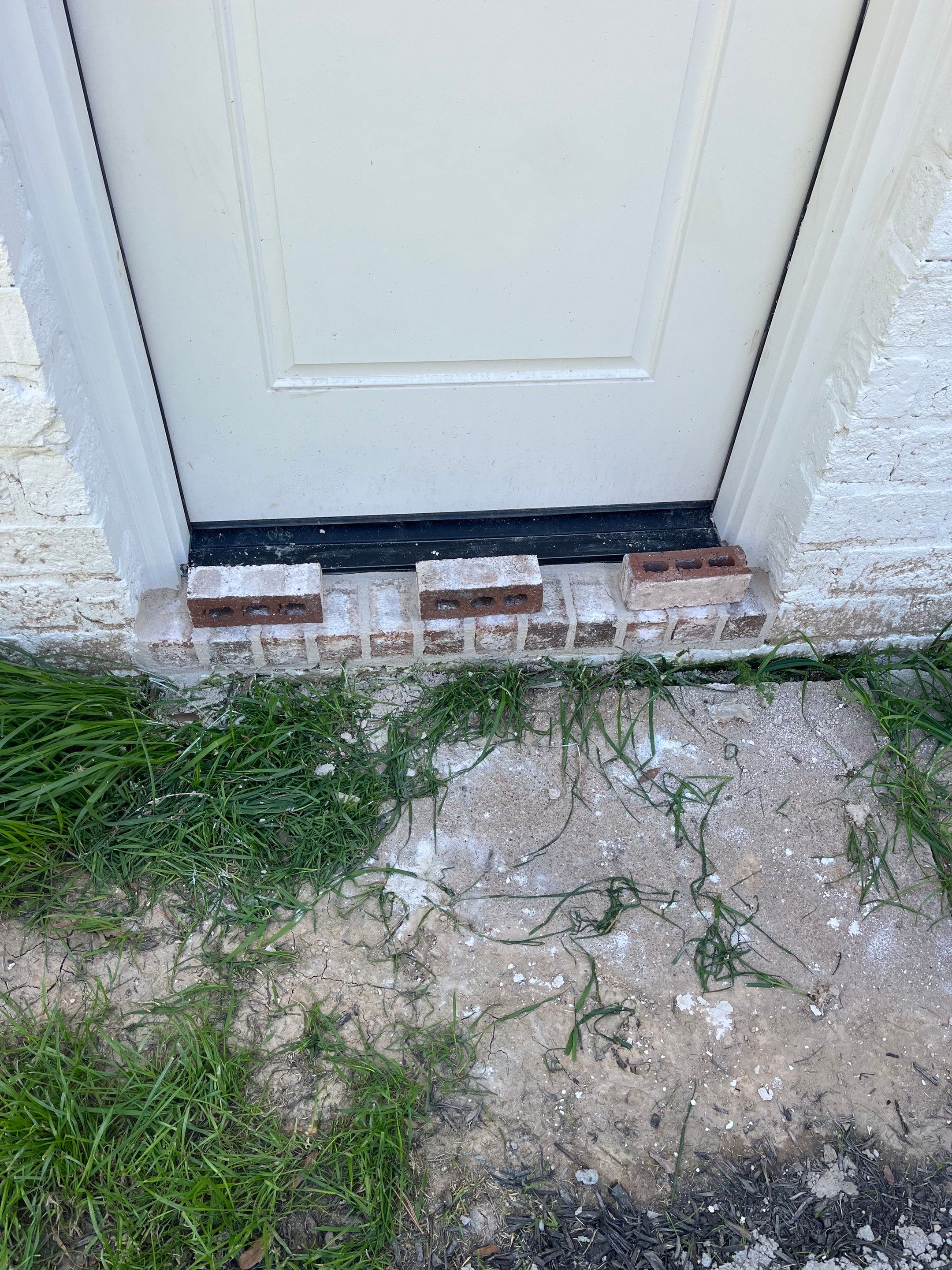 Paver Welcome and Brick Accents. by Apex Conventional Stucco Llc
