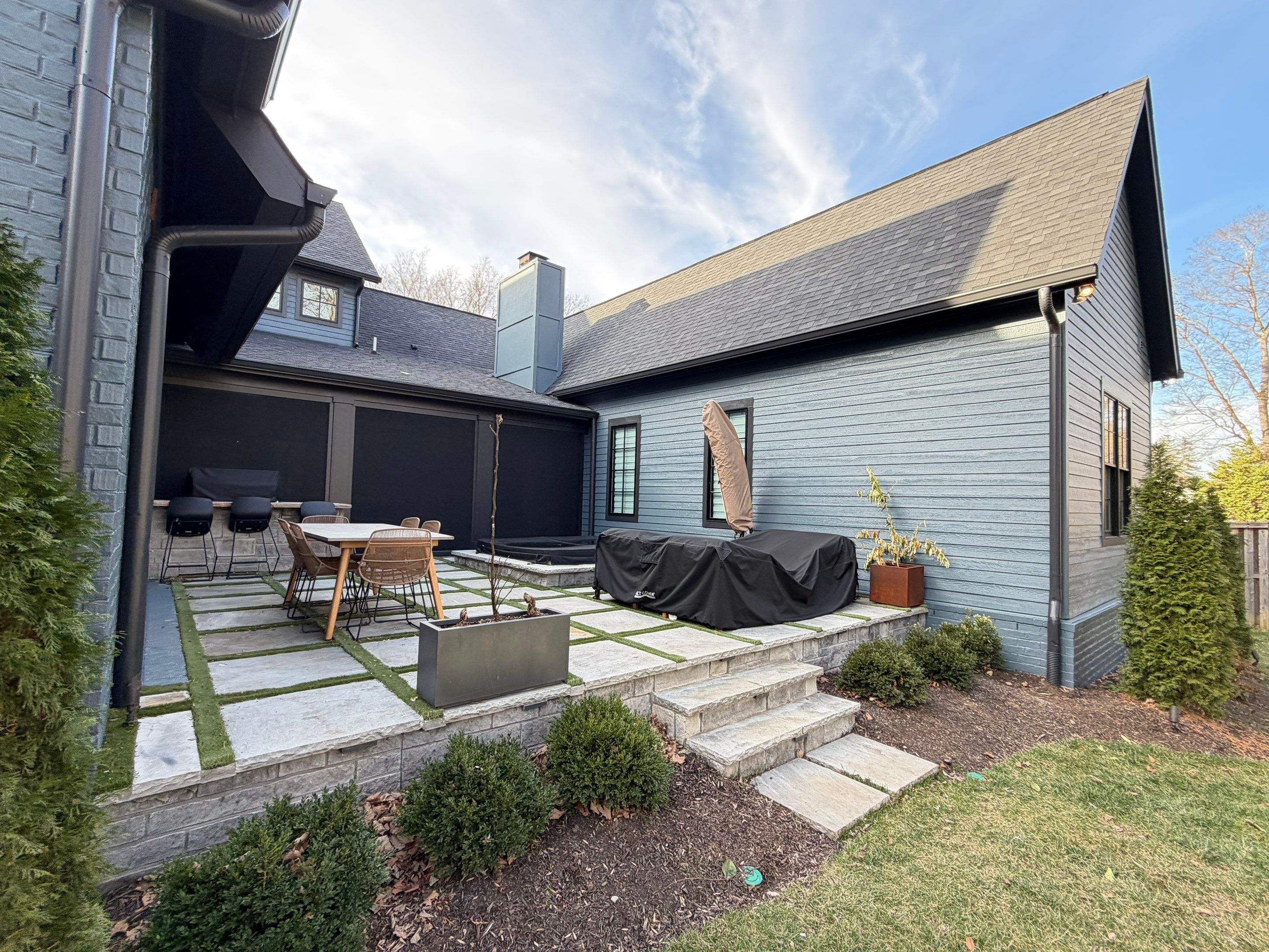 Exterior Painting in Nashville by Music City Improvements