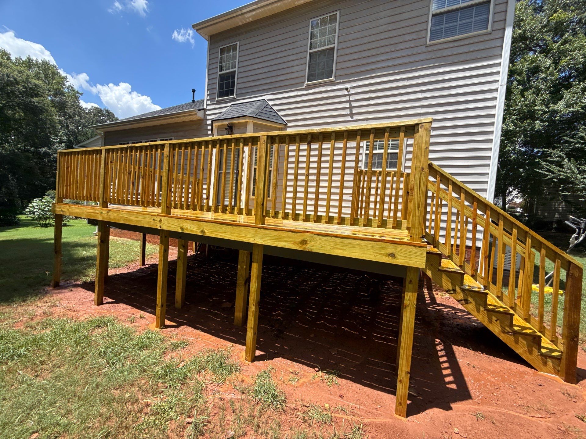 Wood Deck using Wood Sealant by DuraSeal