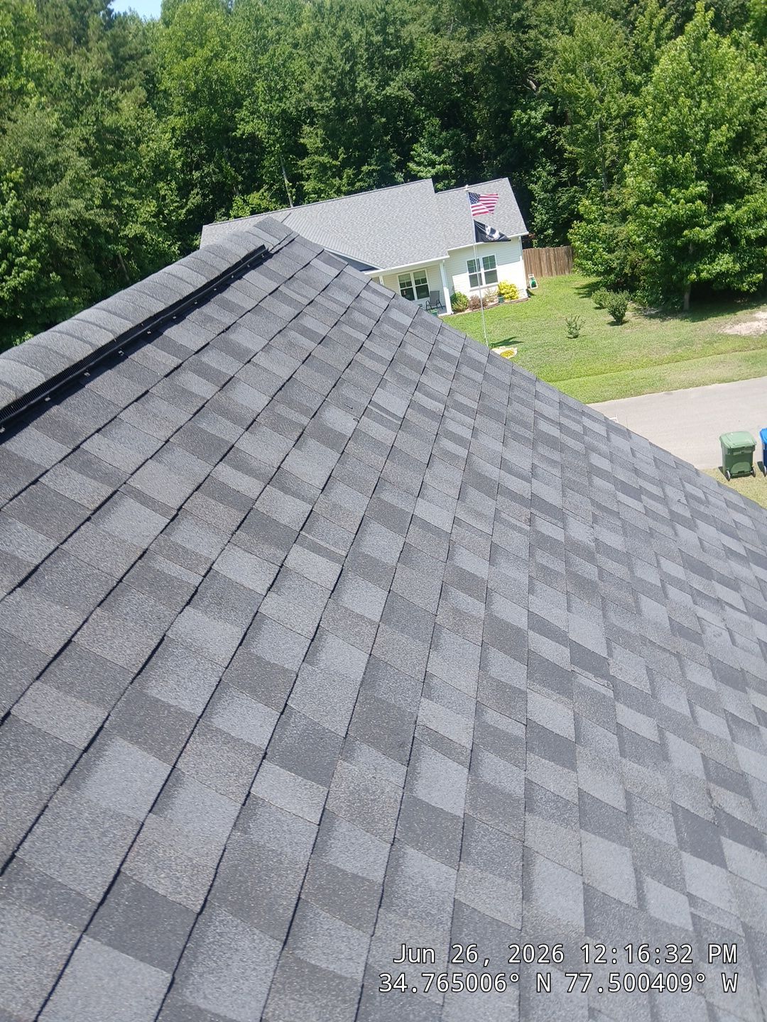 Fortified Roof Replacement with CertainTeed Landmark Pro in Jacksonville, NC by RGR Construction and Roofing, LLC