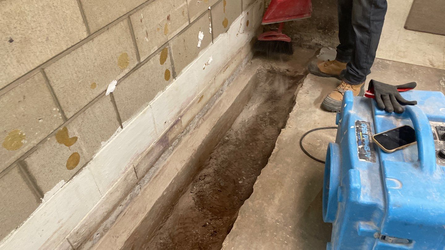 Interior Drain Tile & Sump System in St. Paul, MN by Waterproofing Northeast