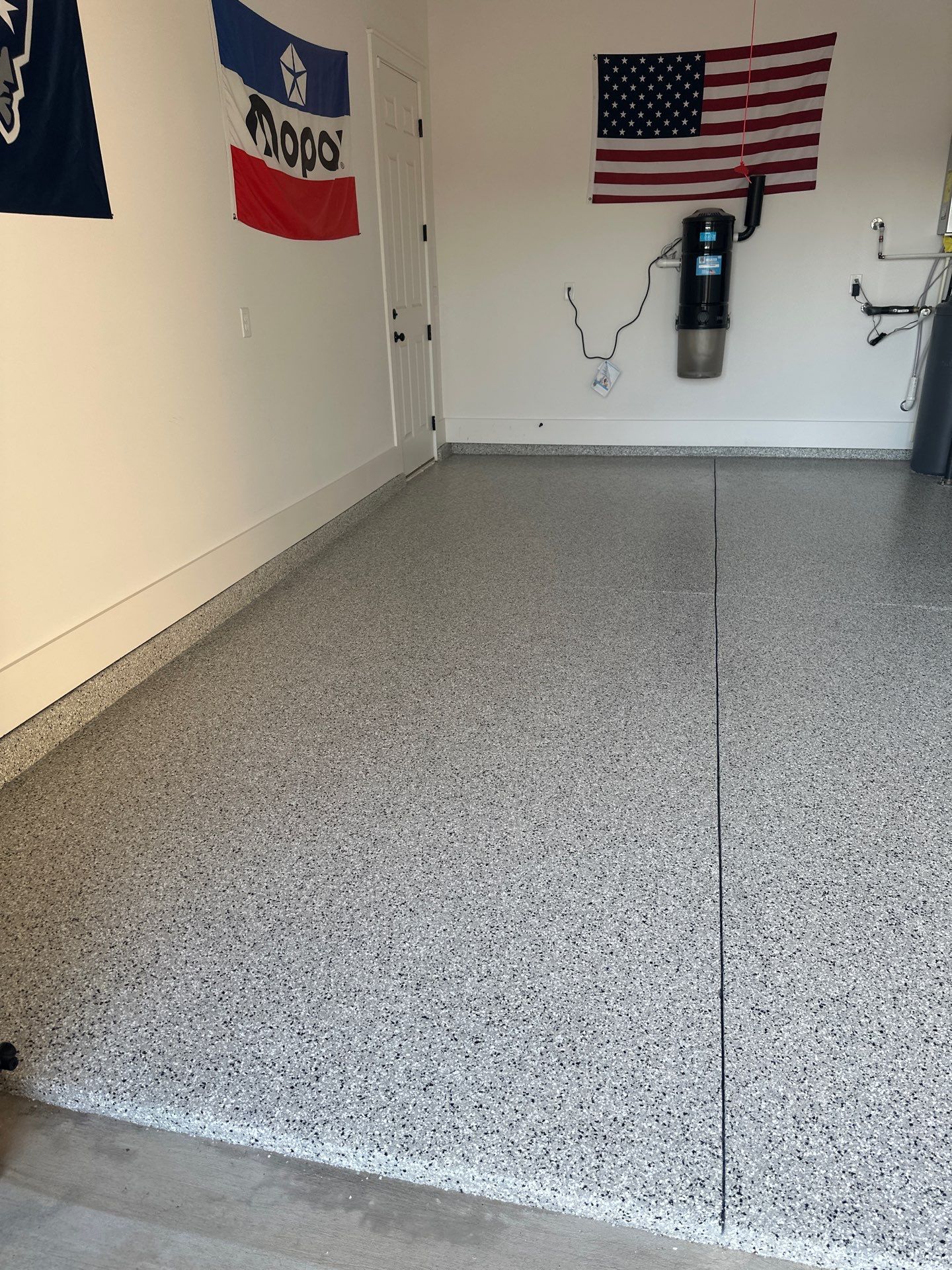 Garage Floor Coating using Cabin Fever by My Garage Floor Guys