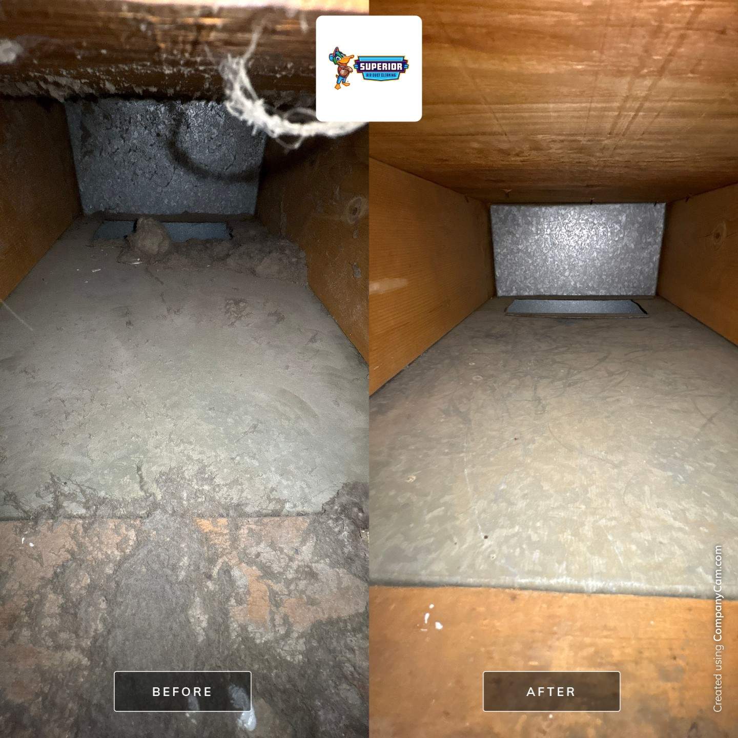Air Duct Cleaning With a Vacuum Truck in Boardman, OH by Superior Air Duct Cleaning