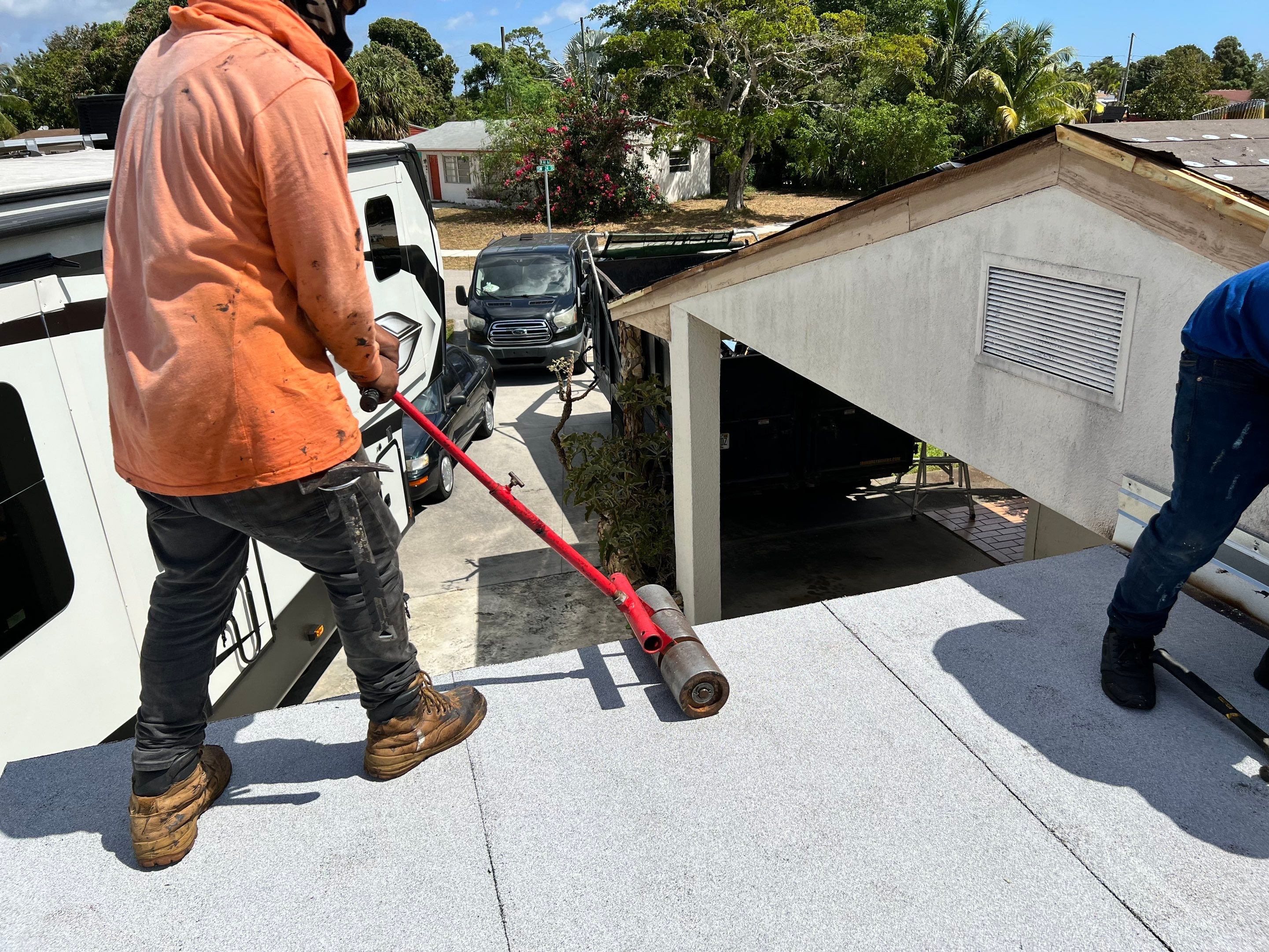 Residential Roofing Installation using Owens Corning Three Tab Shingles by First Due Roofing