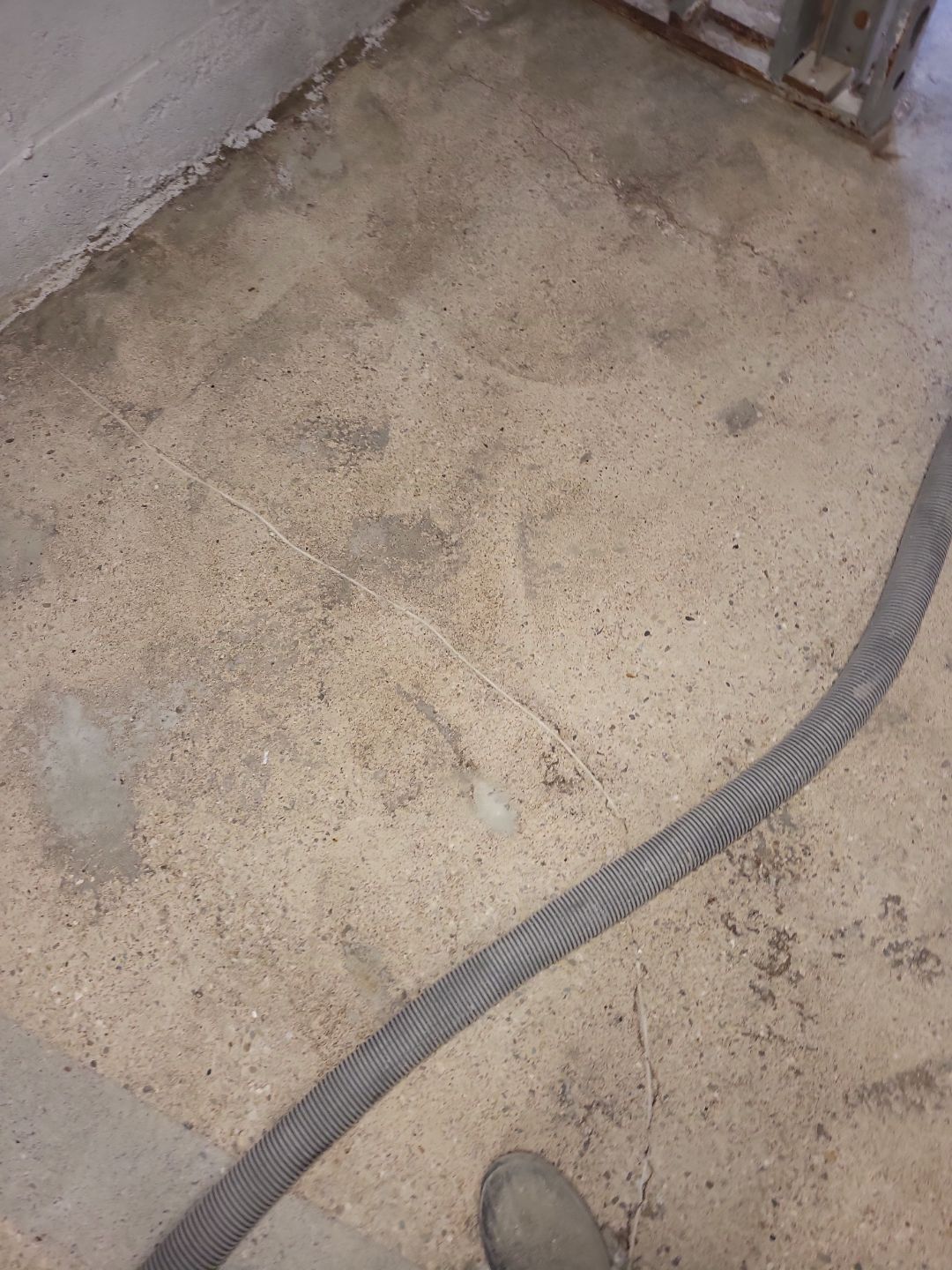 Basement Concrete Floor Coating with Penntek Flake System by Spectrum Painting, LLC