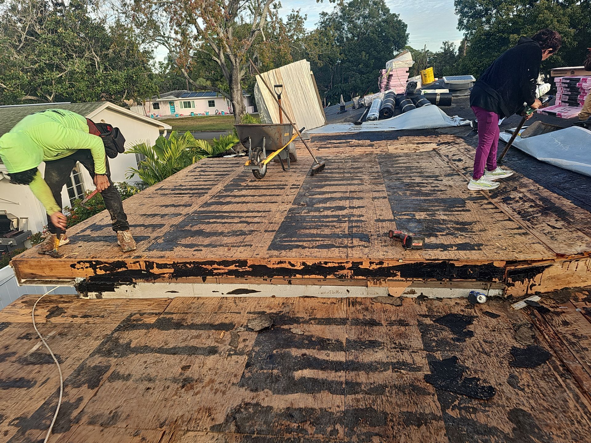 Project in St. Petersburg 33710 by Mitchell Roofing Company LLC 