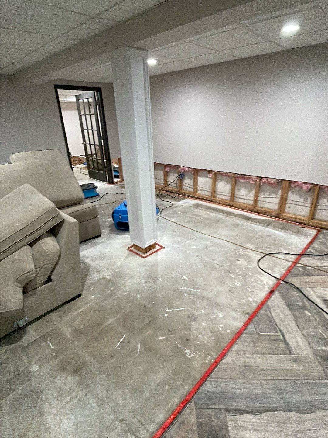 Project in Troy by EzDry Water Mitigation & Property Restoration