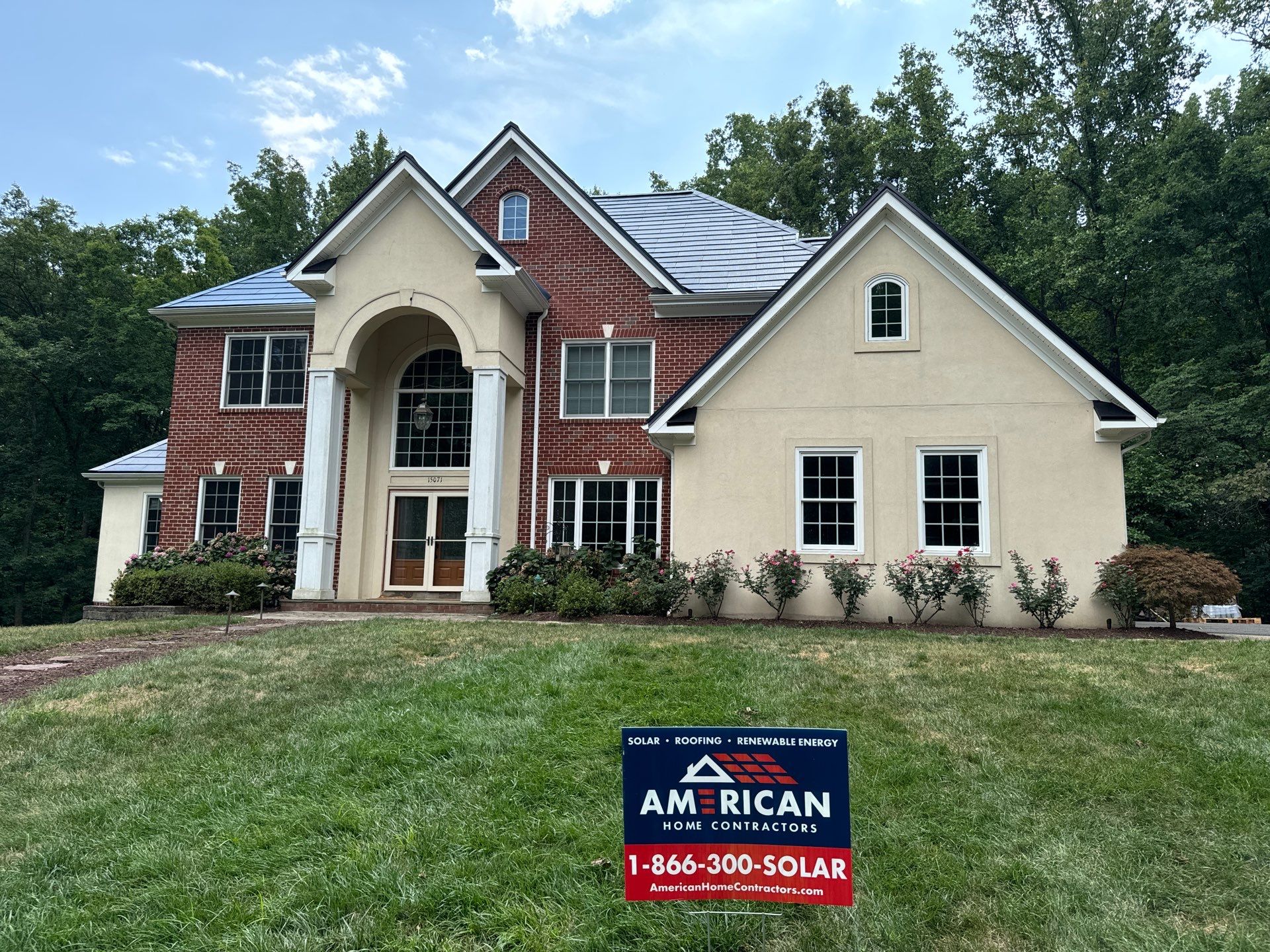 Tesla Solar Roof with Powerwall Storage by American Home Contractors