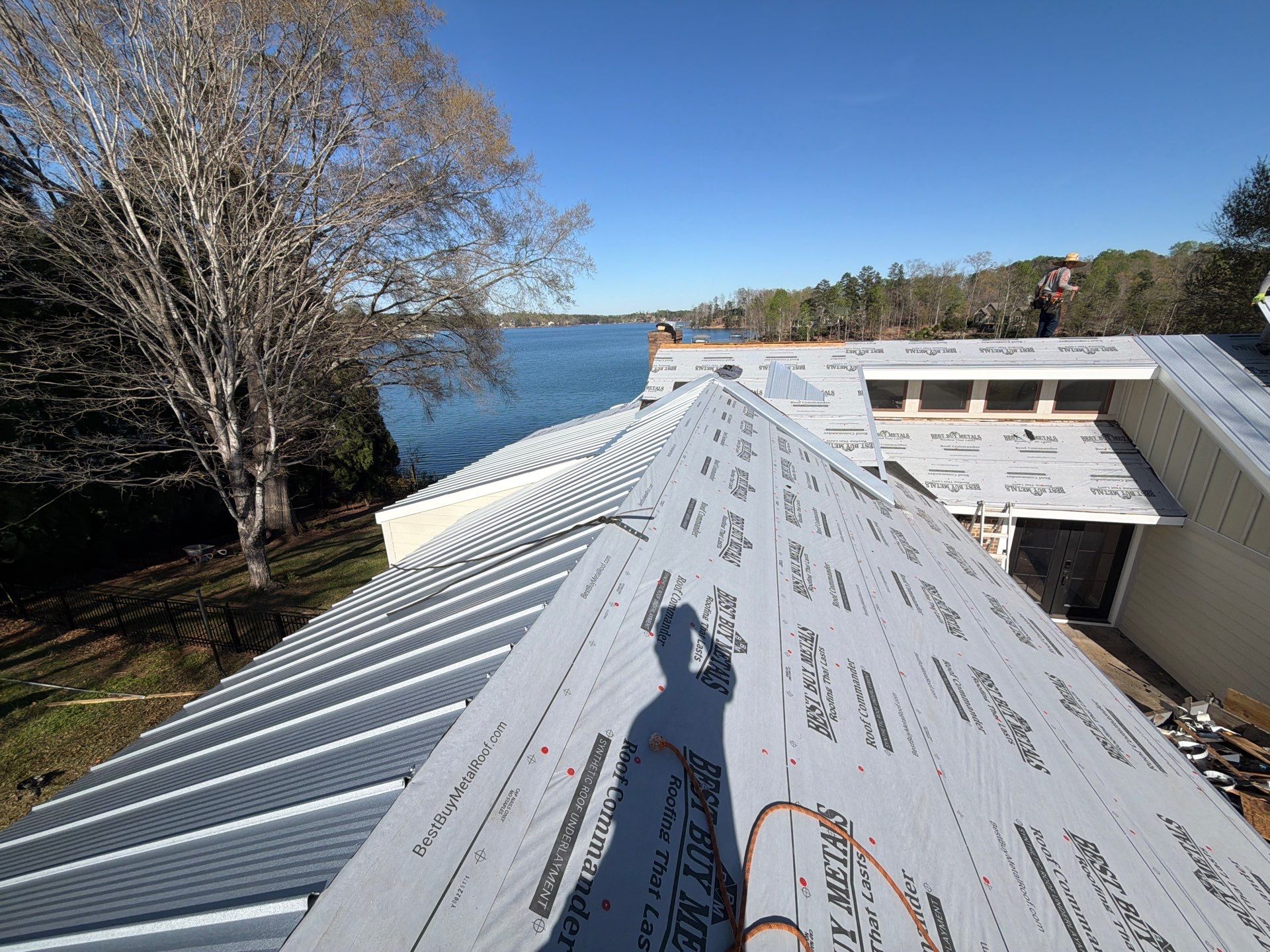 Metal Roof Replacement in Seneca, SC | Lake Keowee | 26-Gauge Galvalume Apex Panel by Roofers LLC