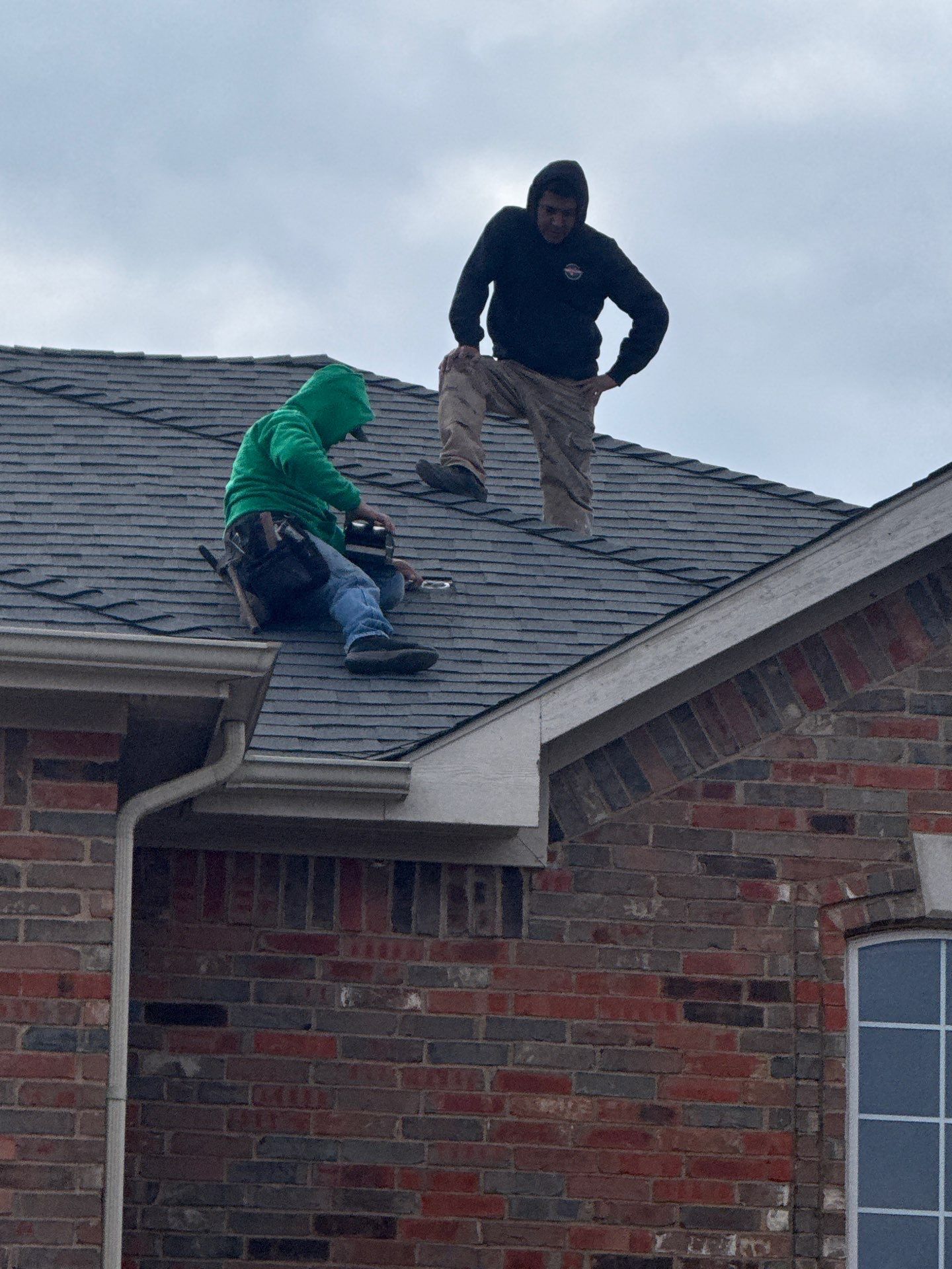 Bathroom Roof Vent Install by First Out Roofing 