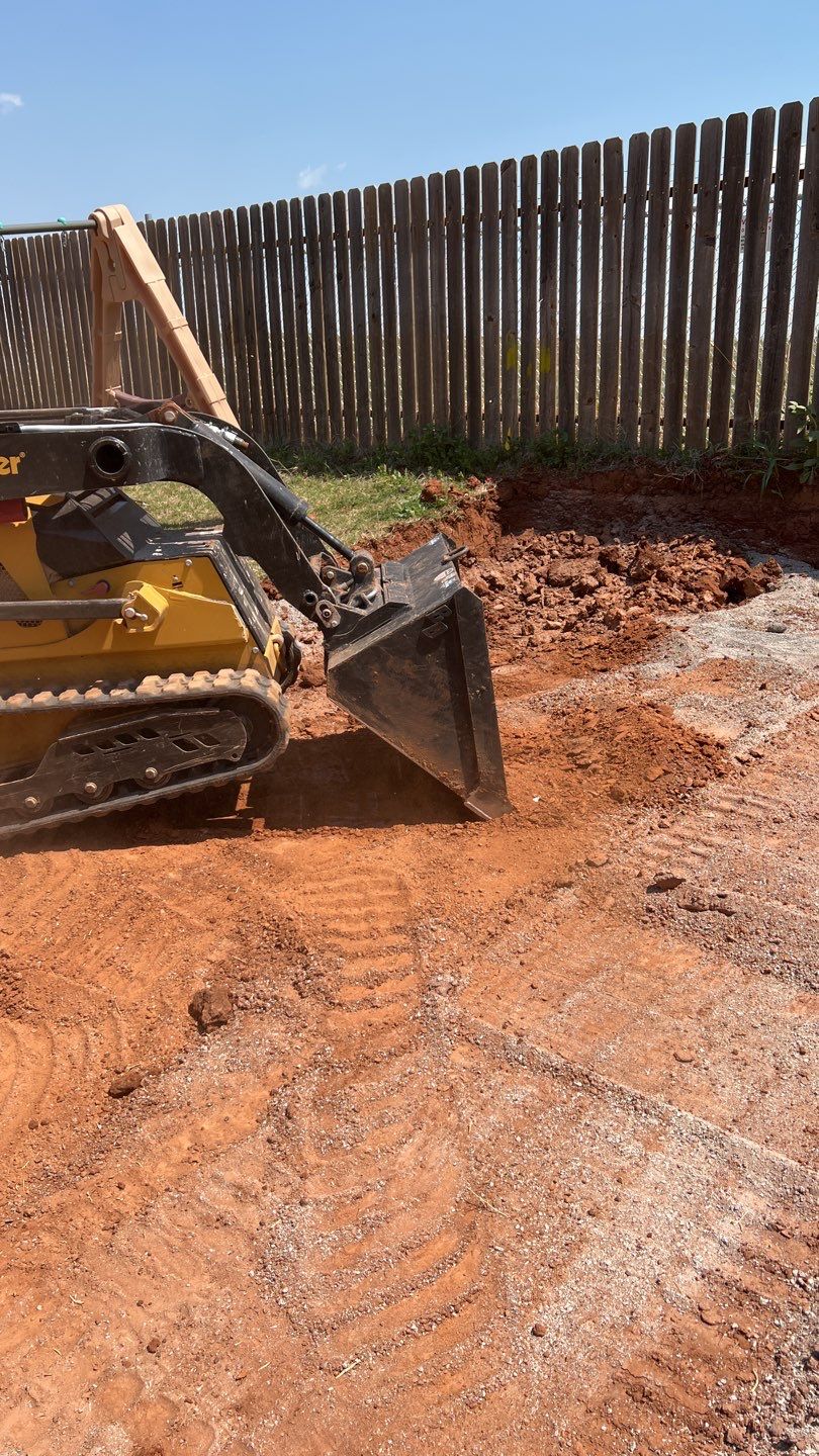 Retaining wall / Playground by Clays Services Inc