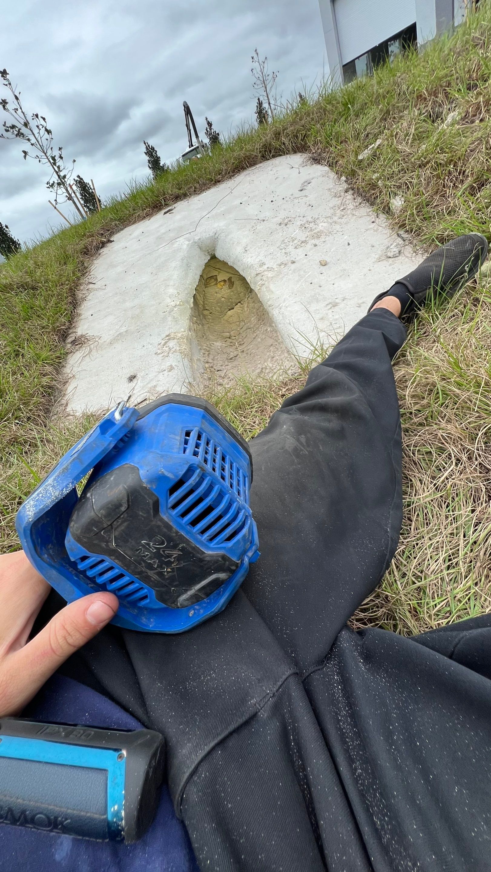 New Construction Storm Drain System Cleaning by APS Power & Water