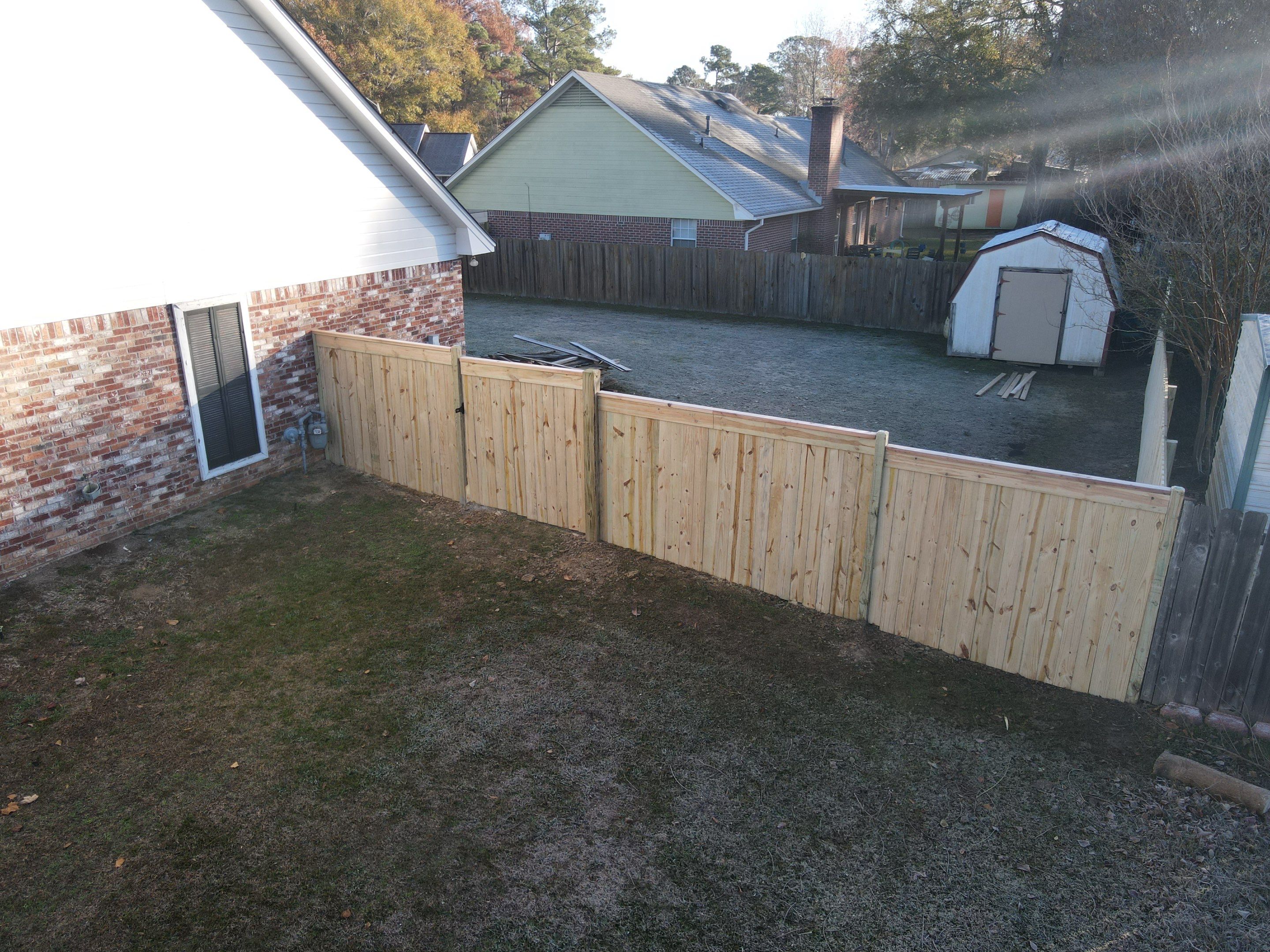 6ft Treated Pine Good Neighbor by Roberson Construction LLC