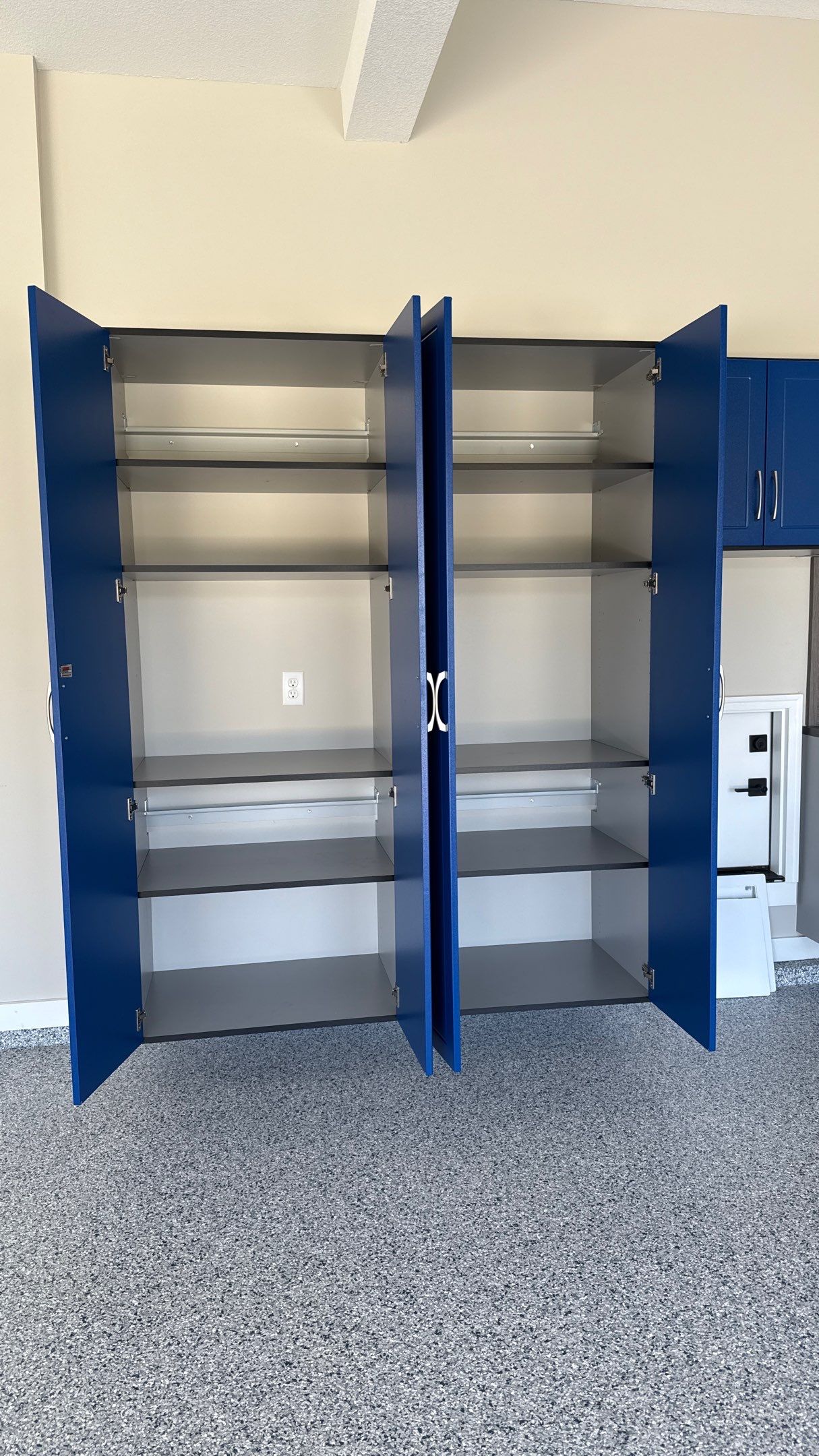 Rachael New Floor and Storage Makes All the Difference  by Banner Garage