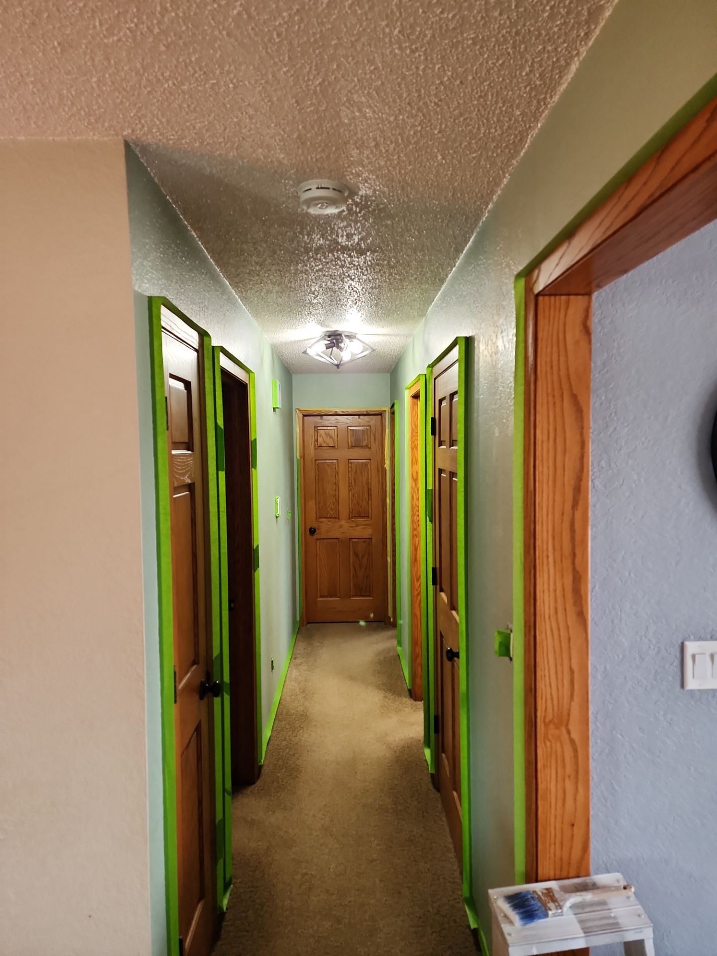 Main Floor Repaint w/ Wall Repair by Grandview Painting