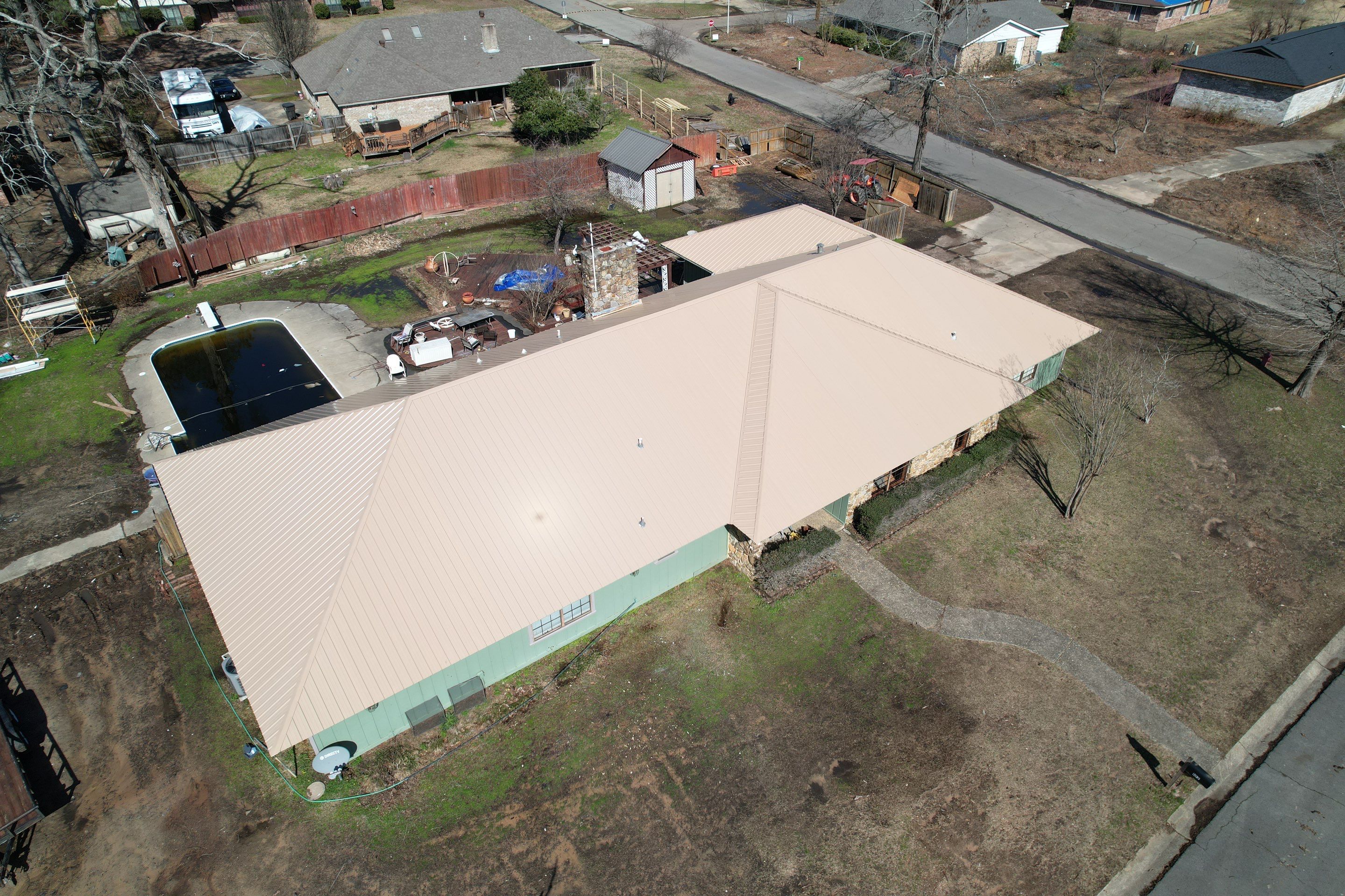 Residential Roof Replacement in Idabel, Oklahoma by Hostetler Roofing