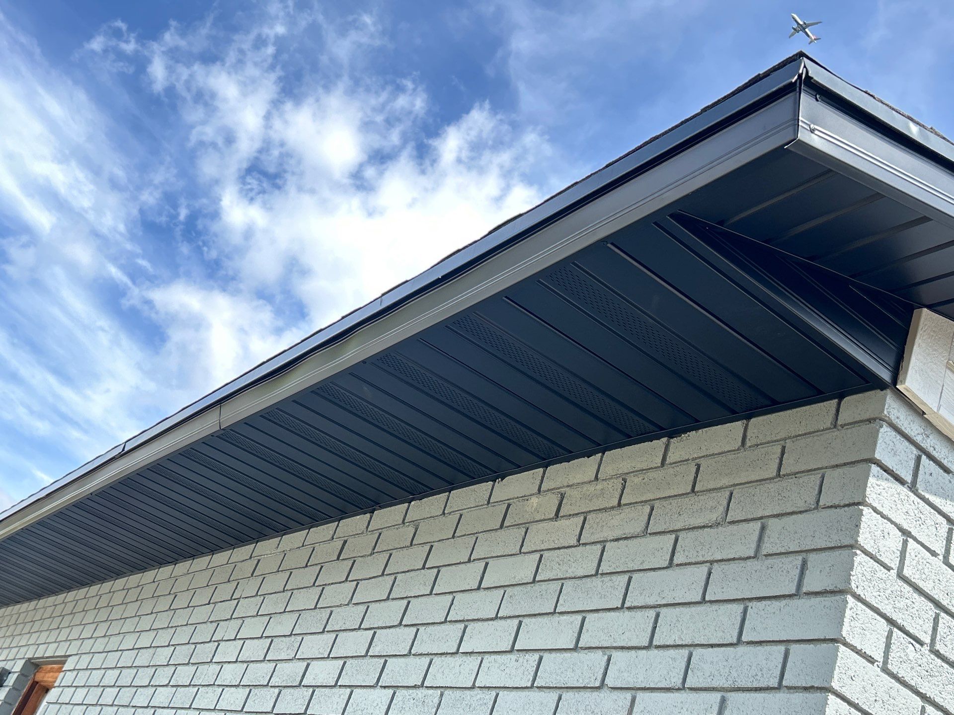 Project in Taylorsville by Master Rain Gutters.