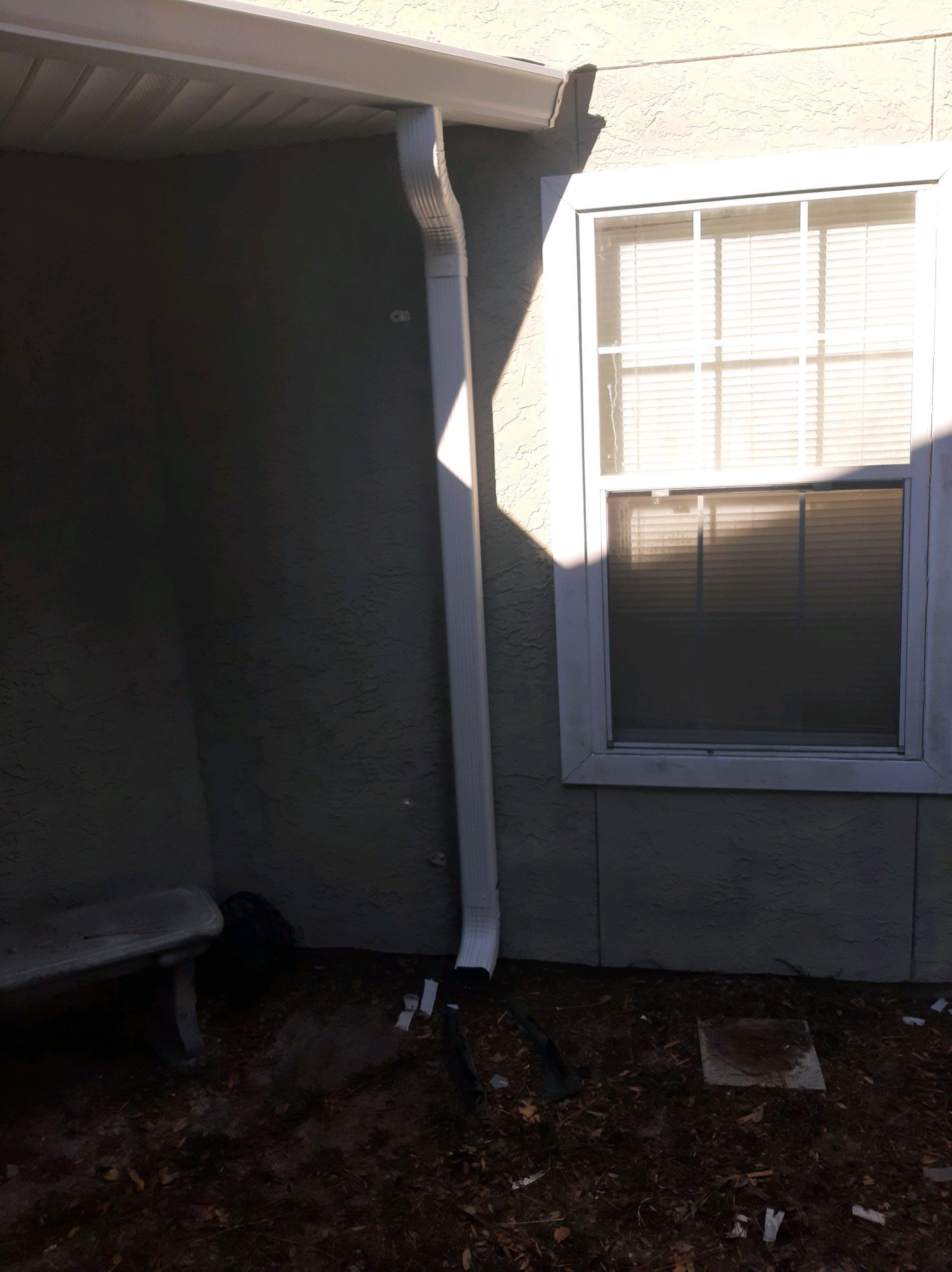 Gutter Installation using K-Style Seamless Gutters by Gutter Professors
