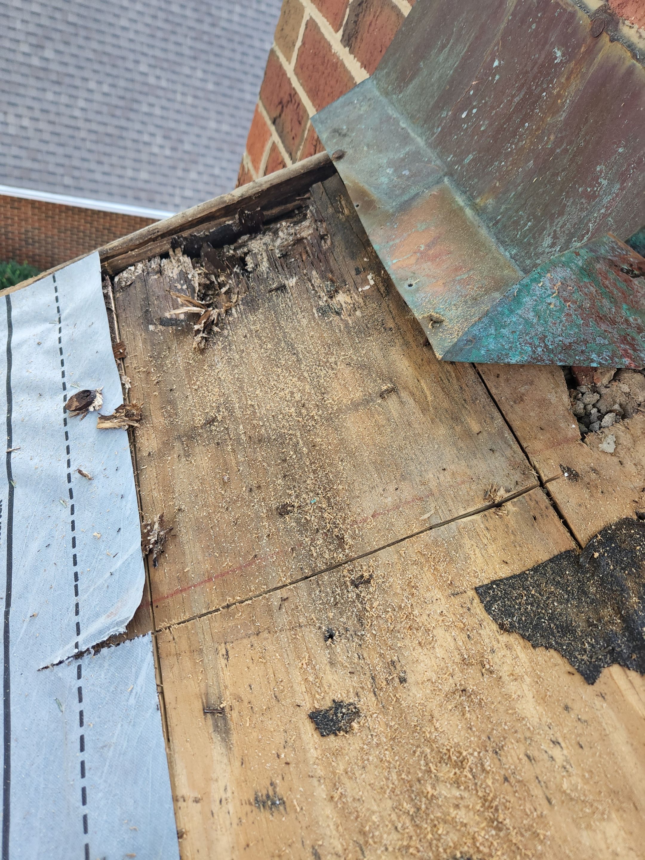 Roof Replacement using Gaf HDZ Charcoal by Just In Time Roofing and Restoration
