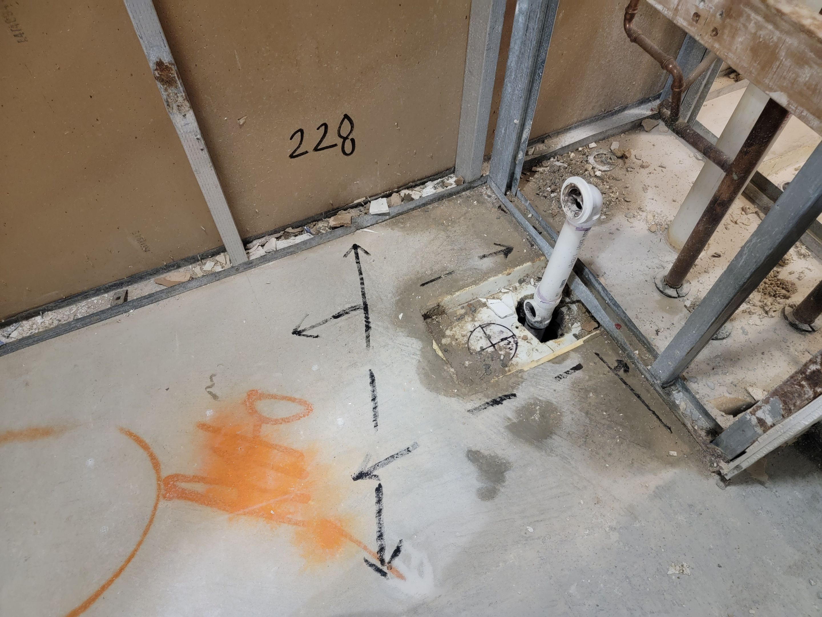 Concrete Scan for Plumbing Work by Alsip Locating Service, LLC