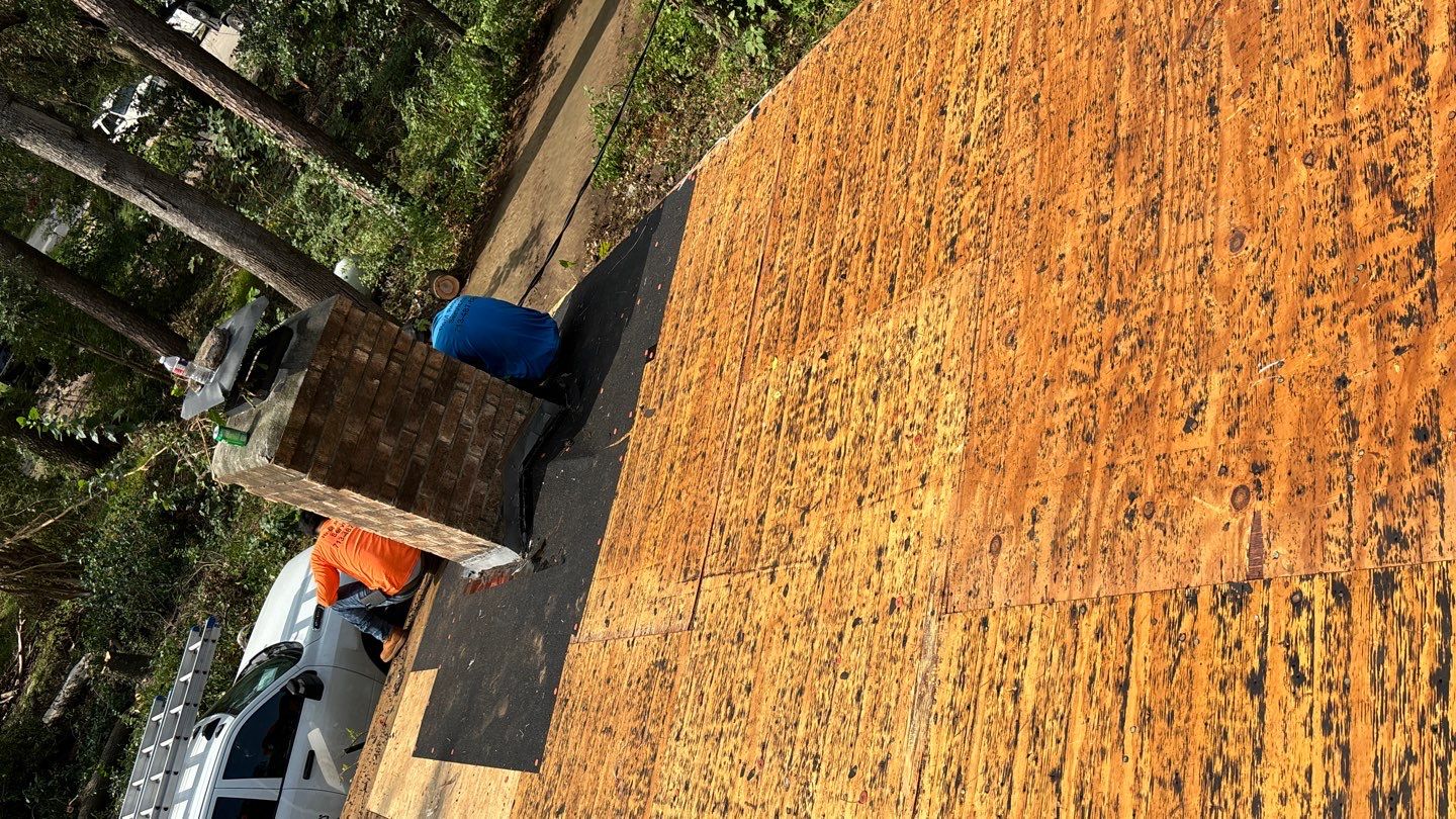 Residential Roofing Installation using Owen's Corning Duration (Lifetime) Shingles by Roof Repair Company