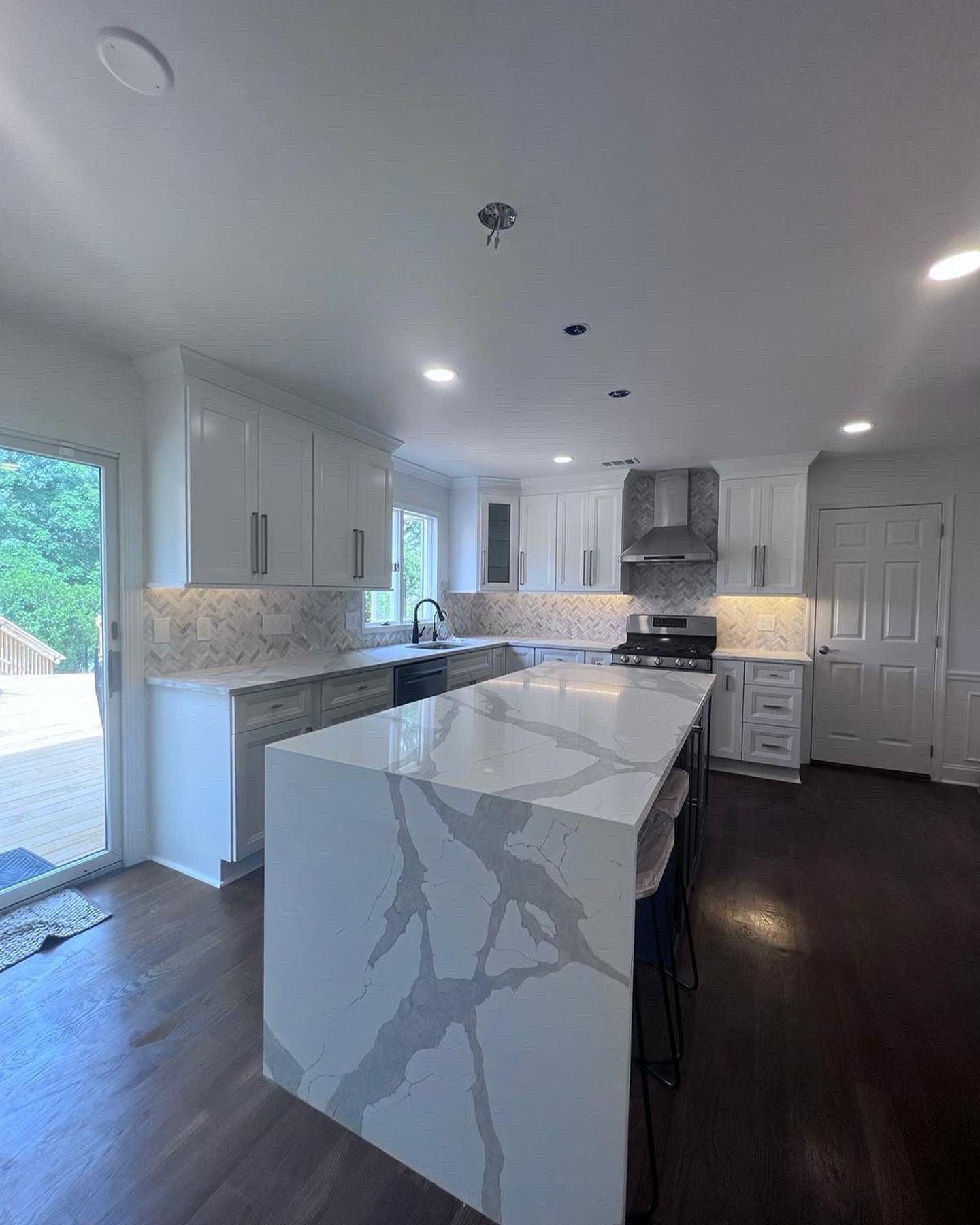 Kitchen Remodel using Cabinets by Home Concepts Construction