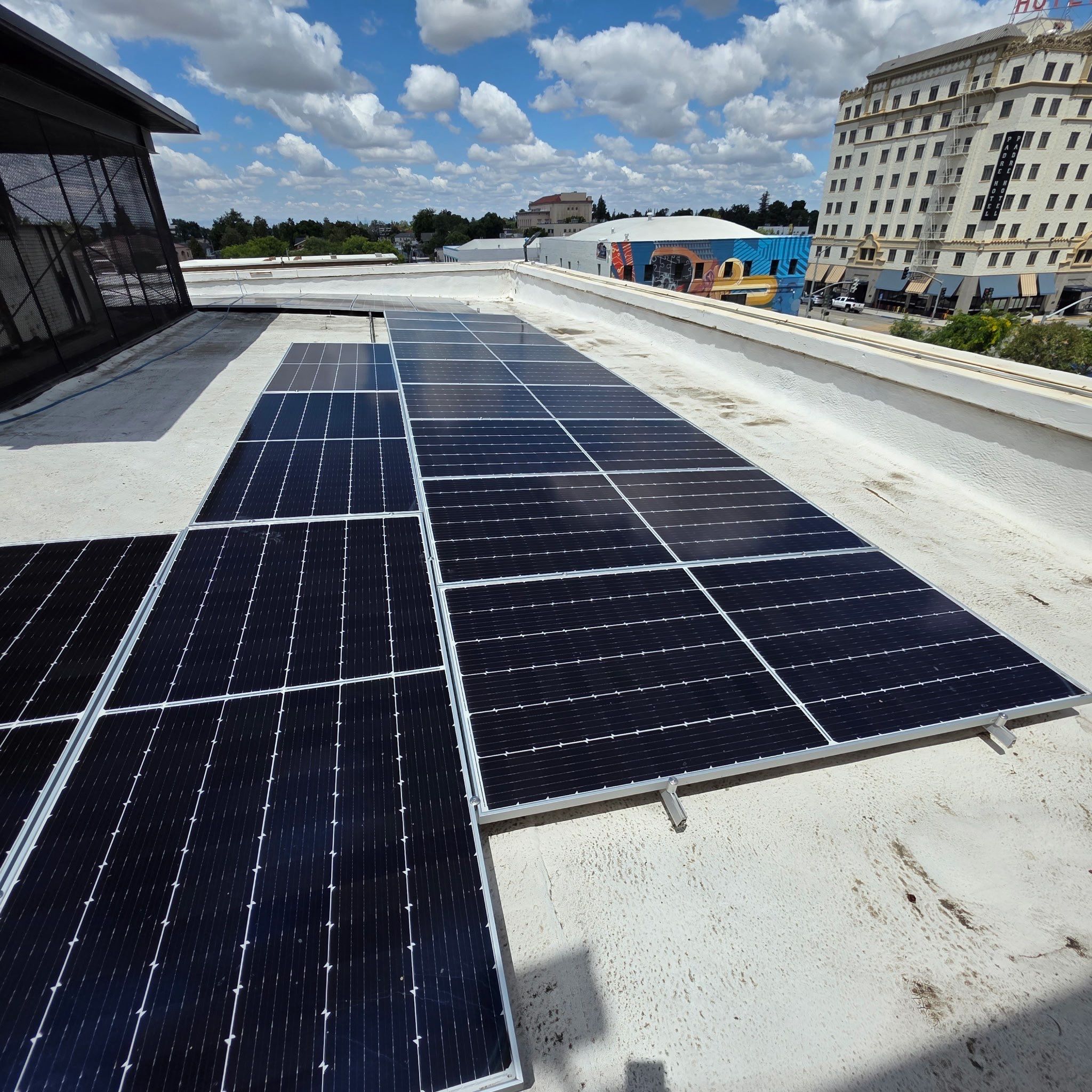 Commercial Solar Panel Cleaning by Palm Coast Solar Cleaning